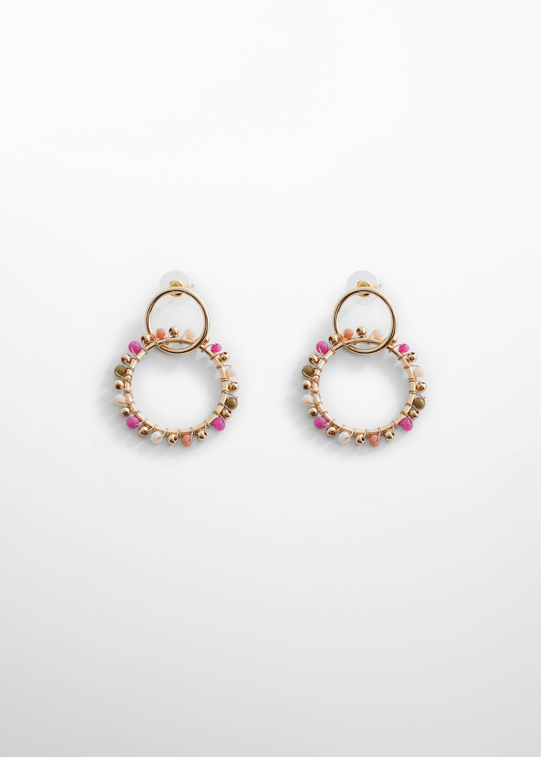 Pendientes abalorios cristales - Artículo sin modelo