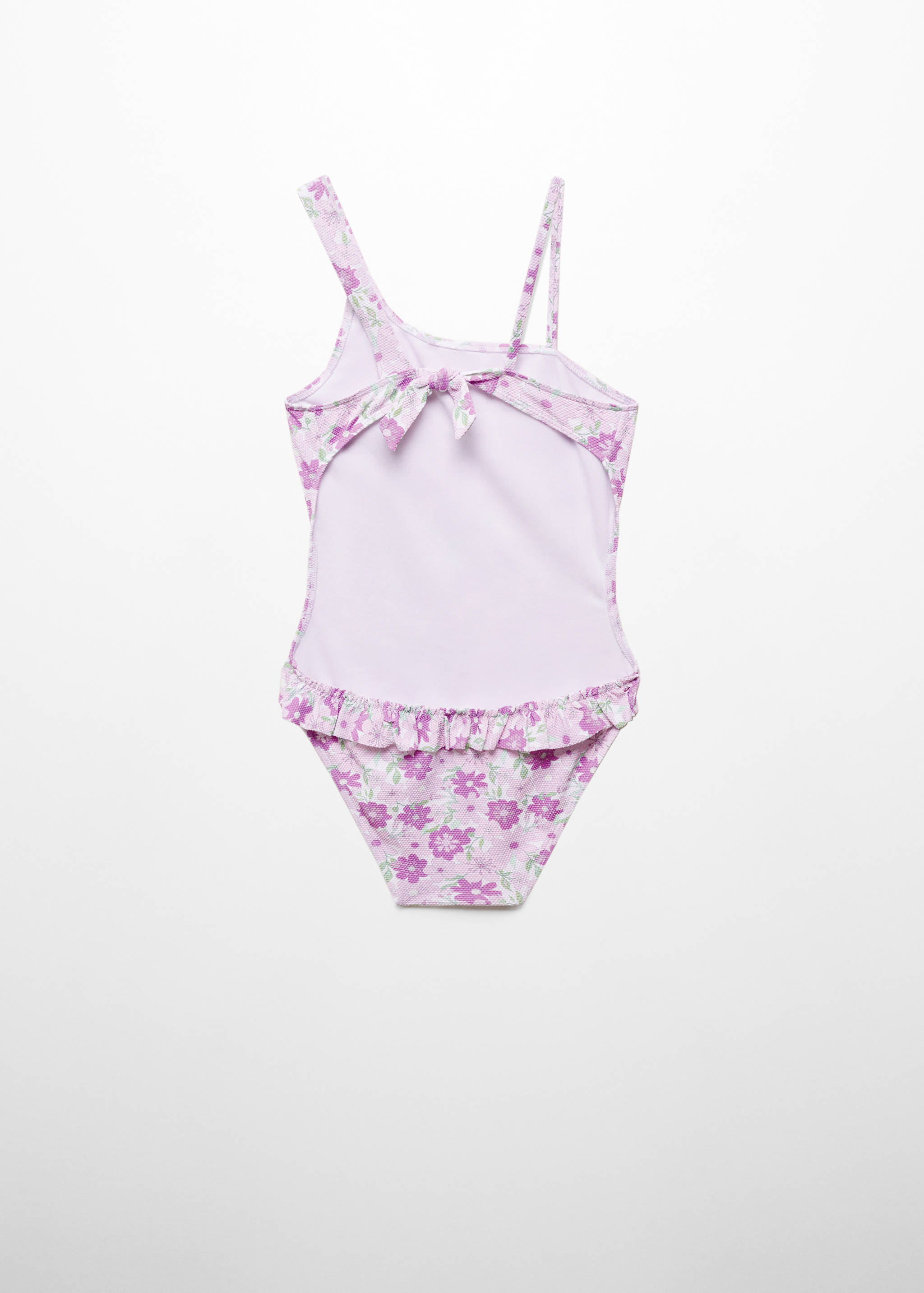 Floral print swimsuit - Reverse of the article