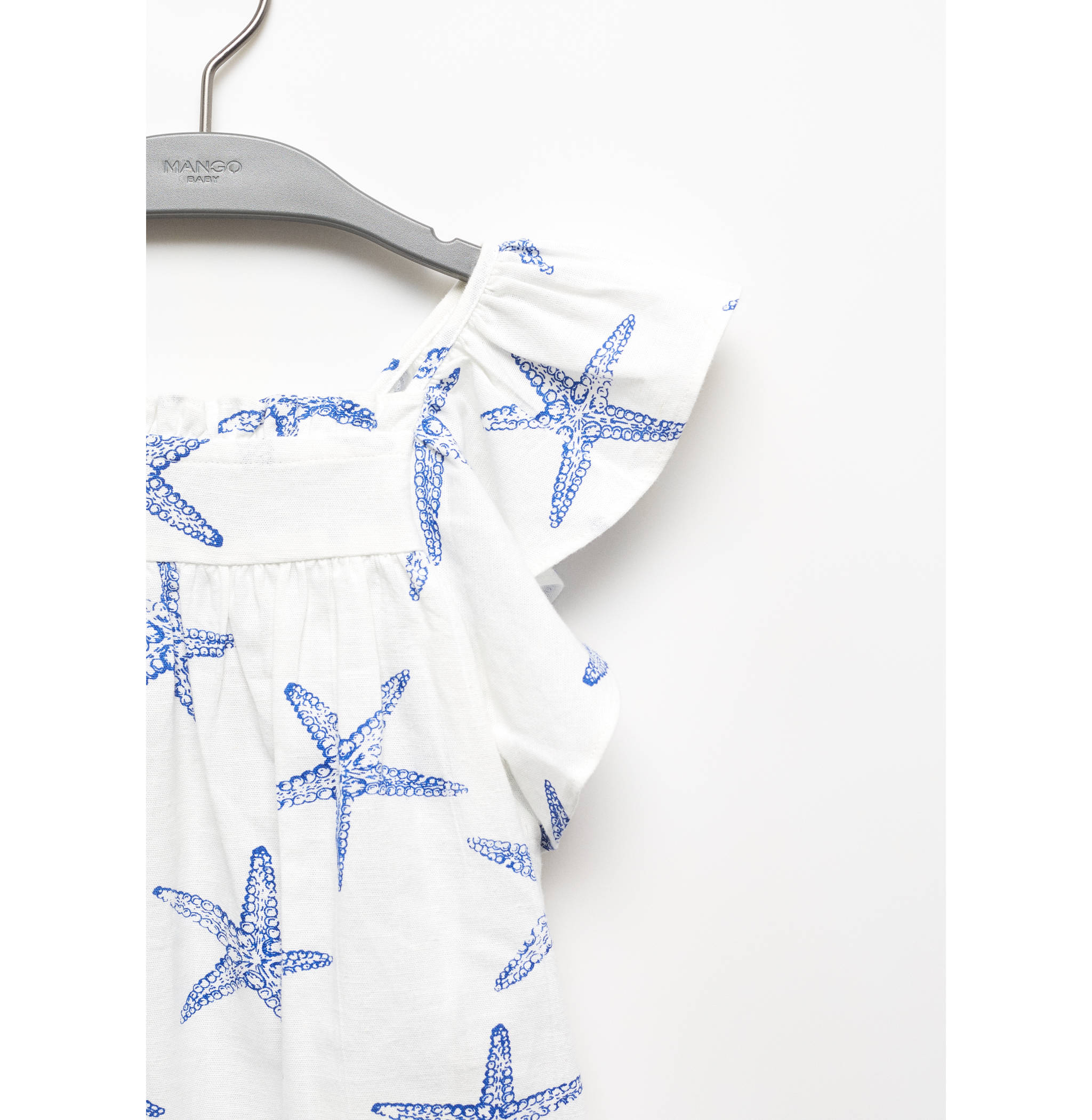Star print dress - Details of the article 8