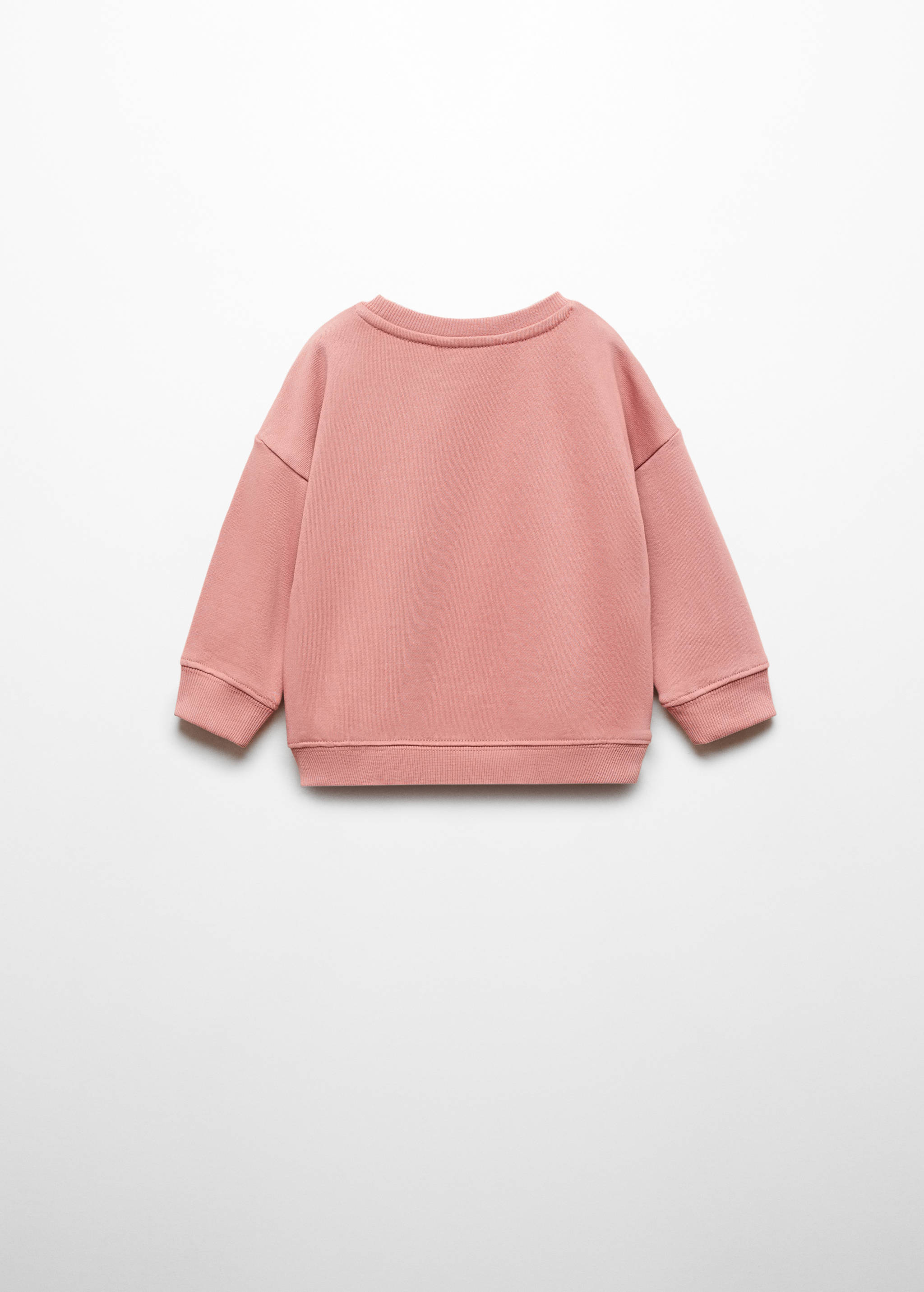 Pocket cotton sweatshirt - Reverse of the article