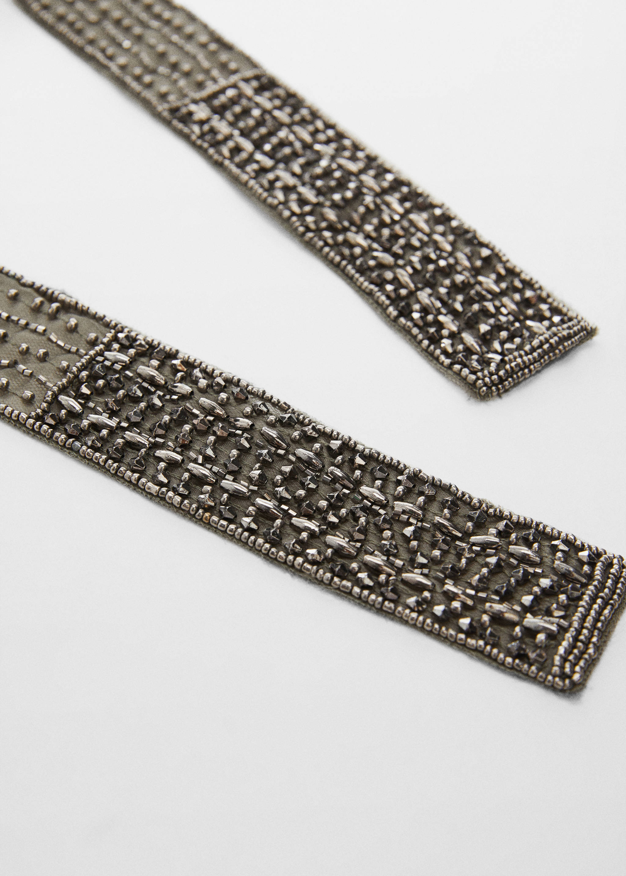 Foulard imprimé perles - Plan moyen