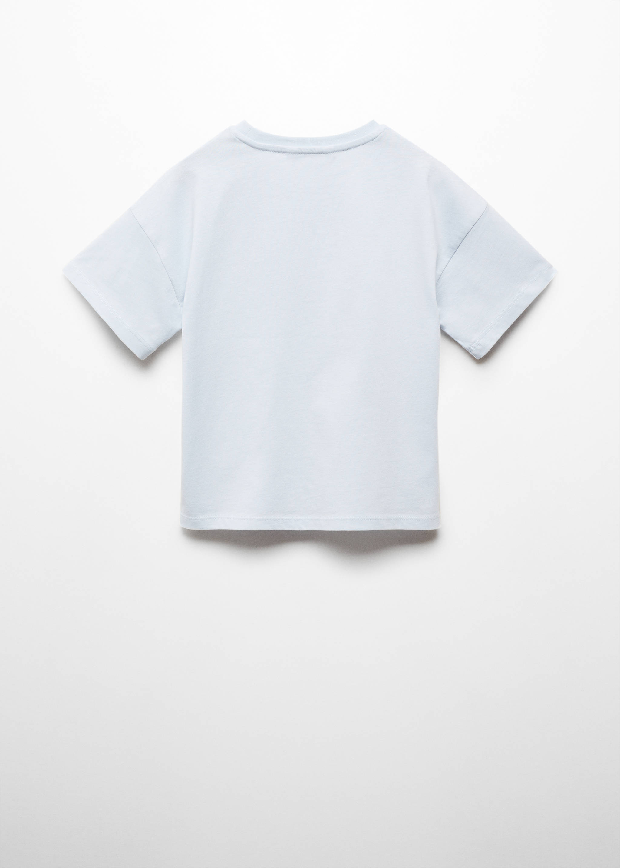 Футболка с принтованной черепахой - Обратная сторона изделия