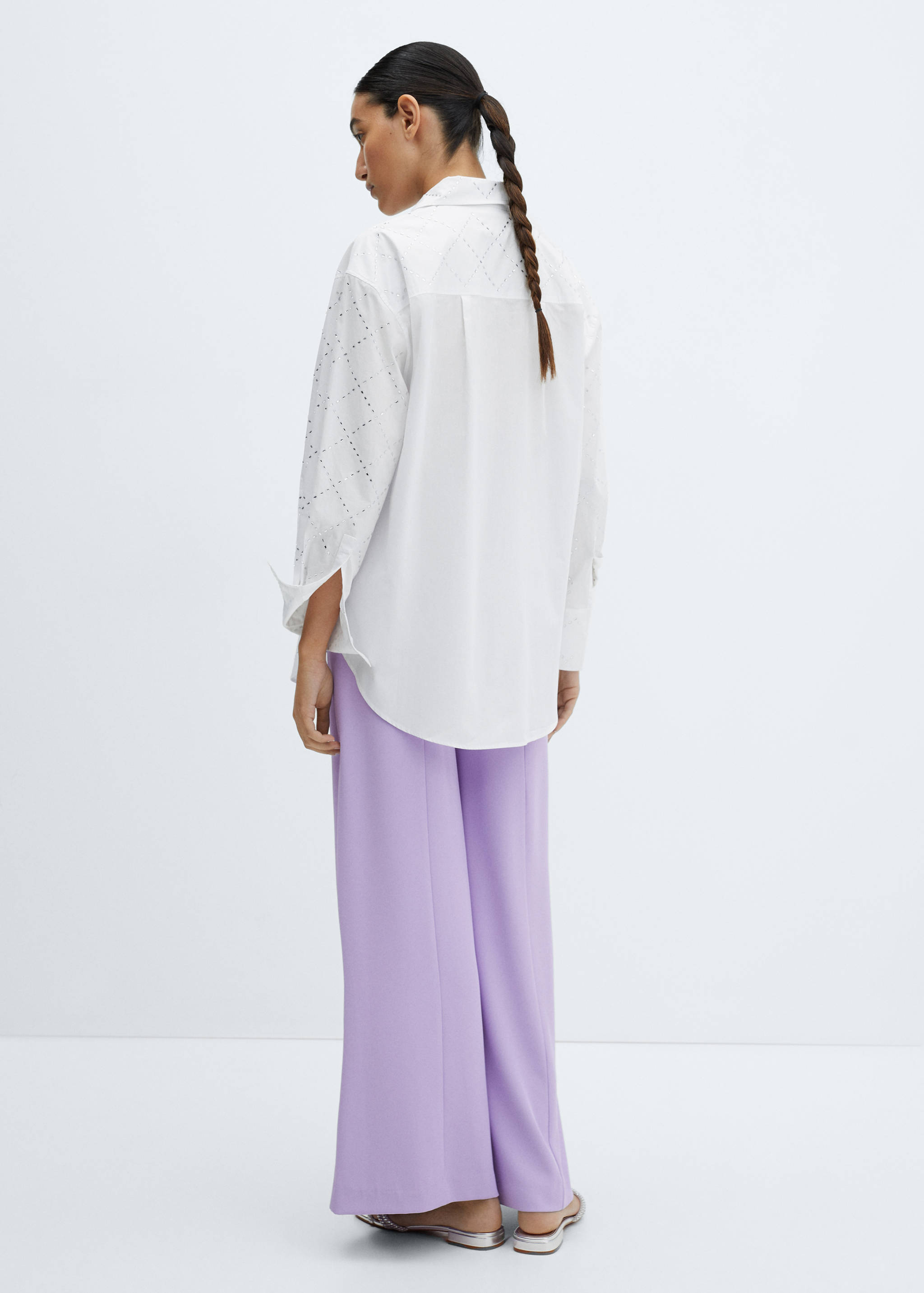 Chemise coton strass - Verso de l’article