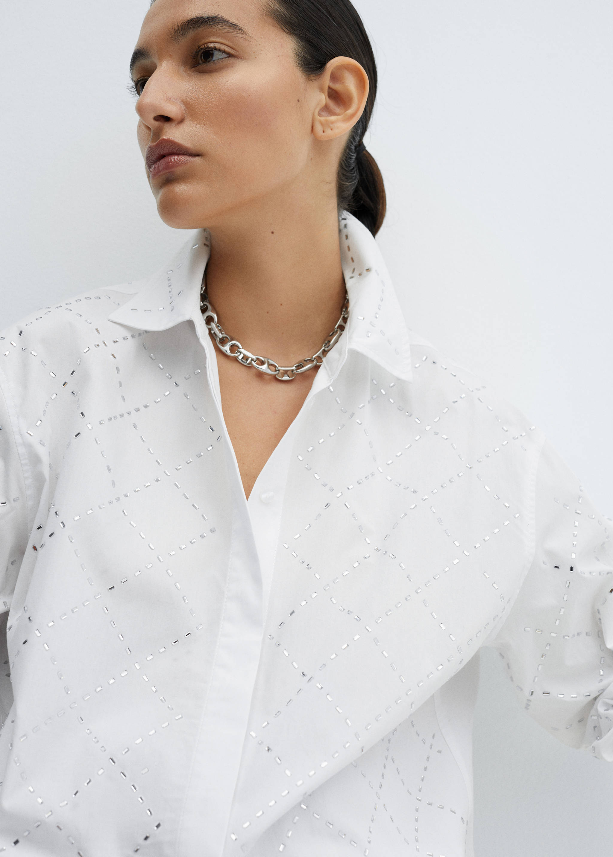 Chemise coton strass - Détail de l'article 1