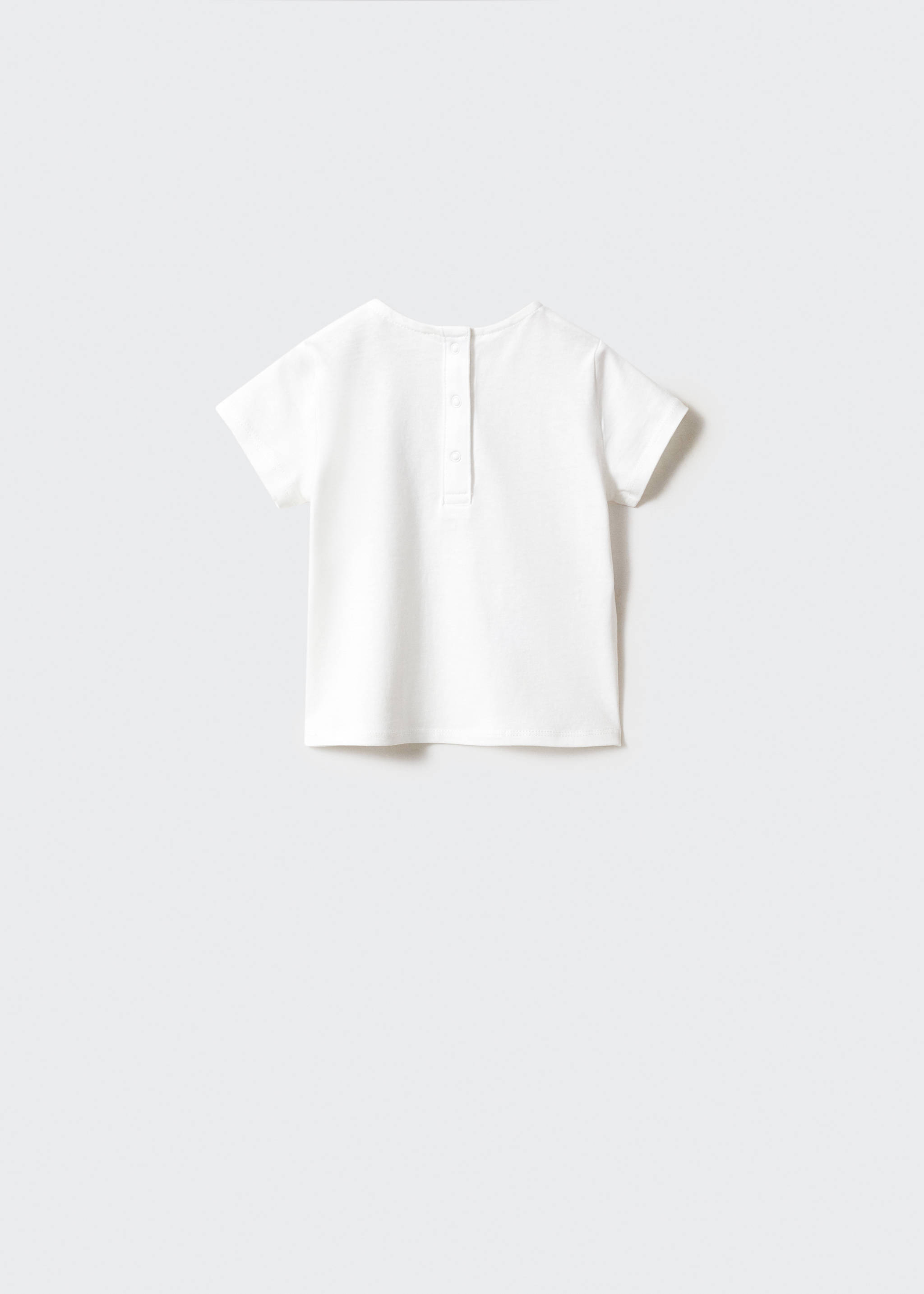 Camiseta estampada algodón - Reverso del artículo