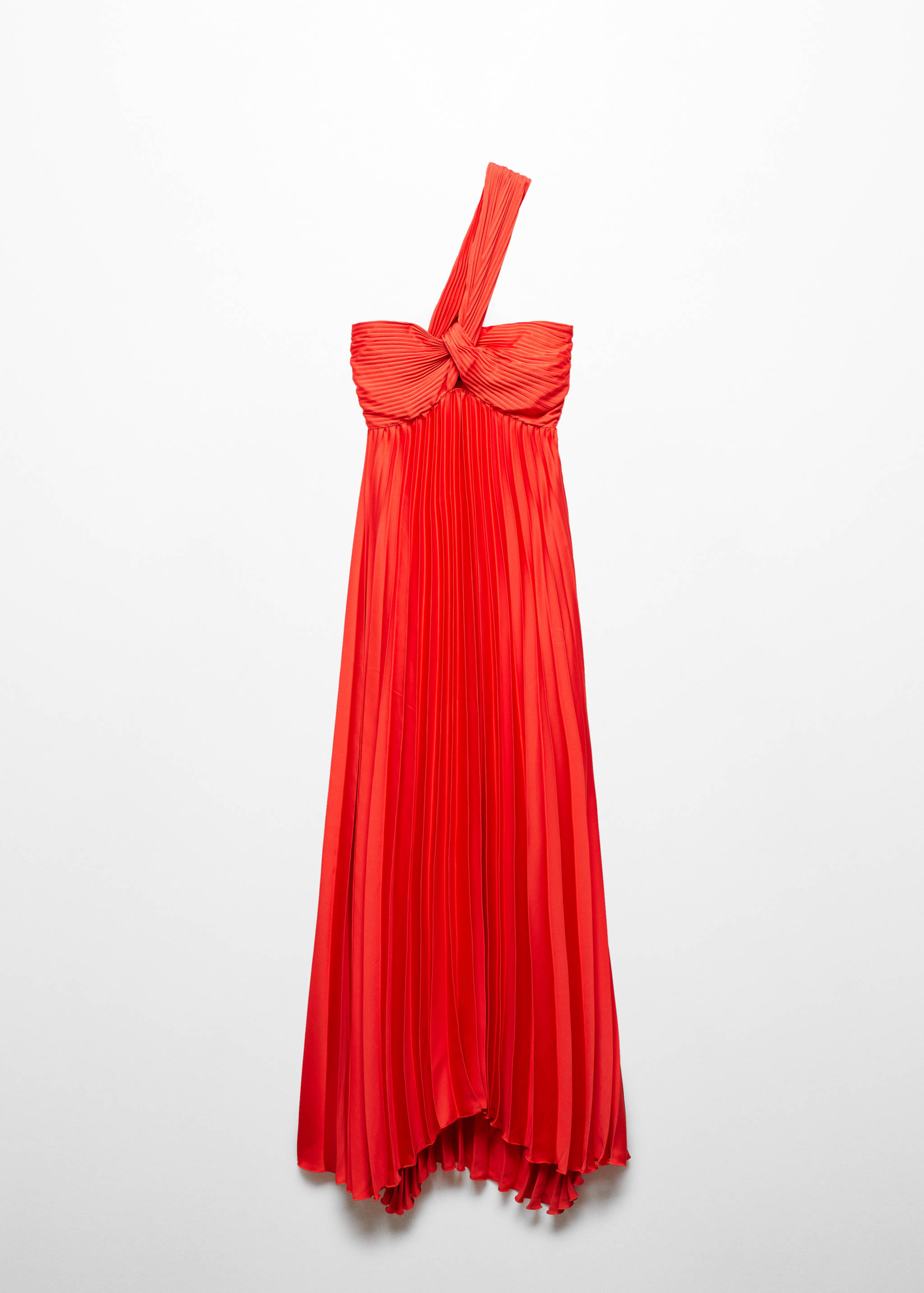 Asymmetrical pleated dress - Article without model