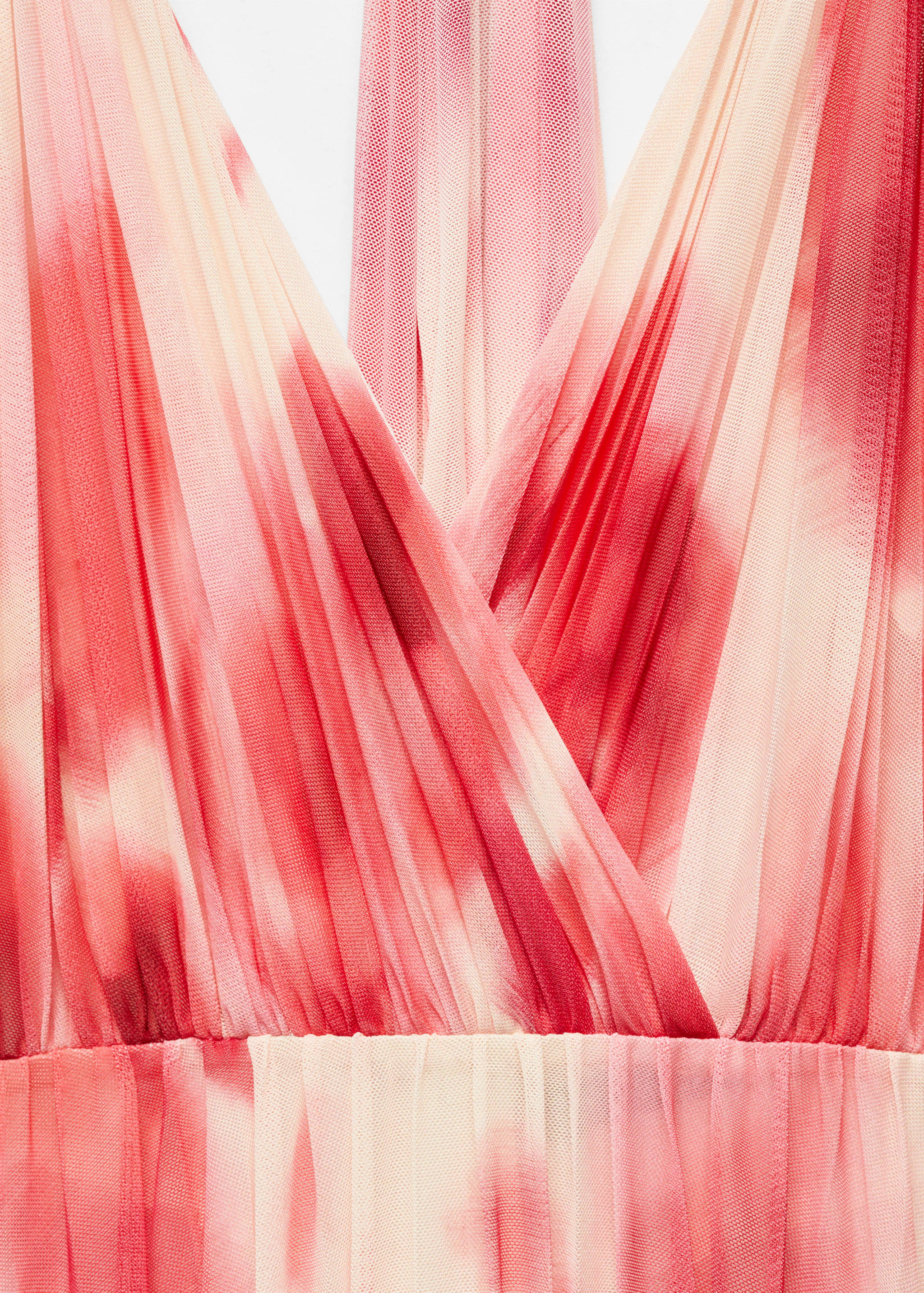 Принтованное платье с плиссировкой - Деталь изделия 8