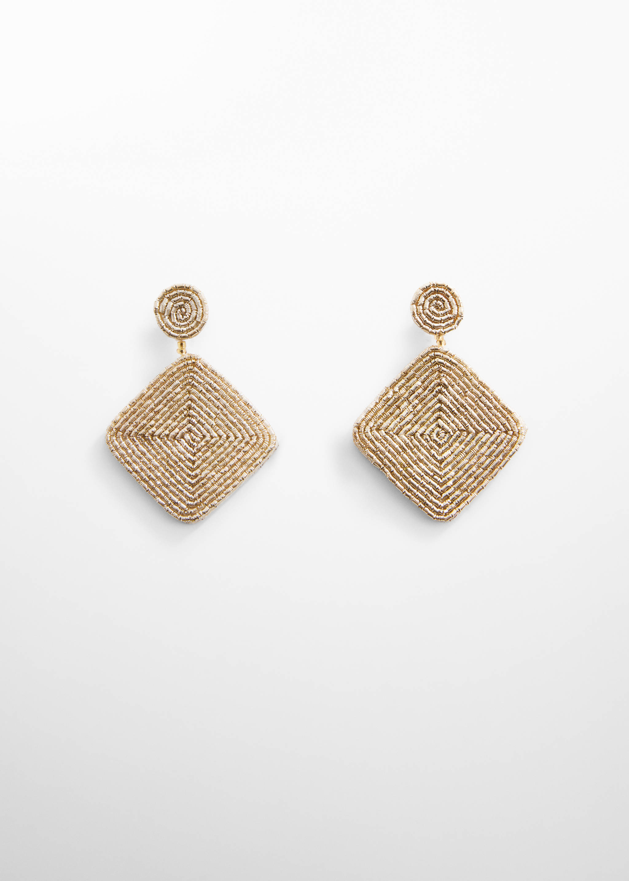Geometric pendant earrings - Article without model