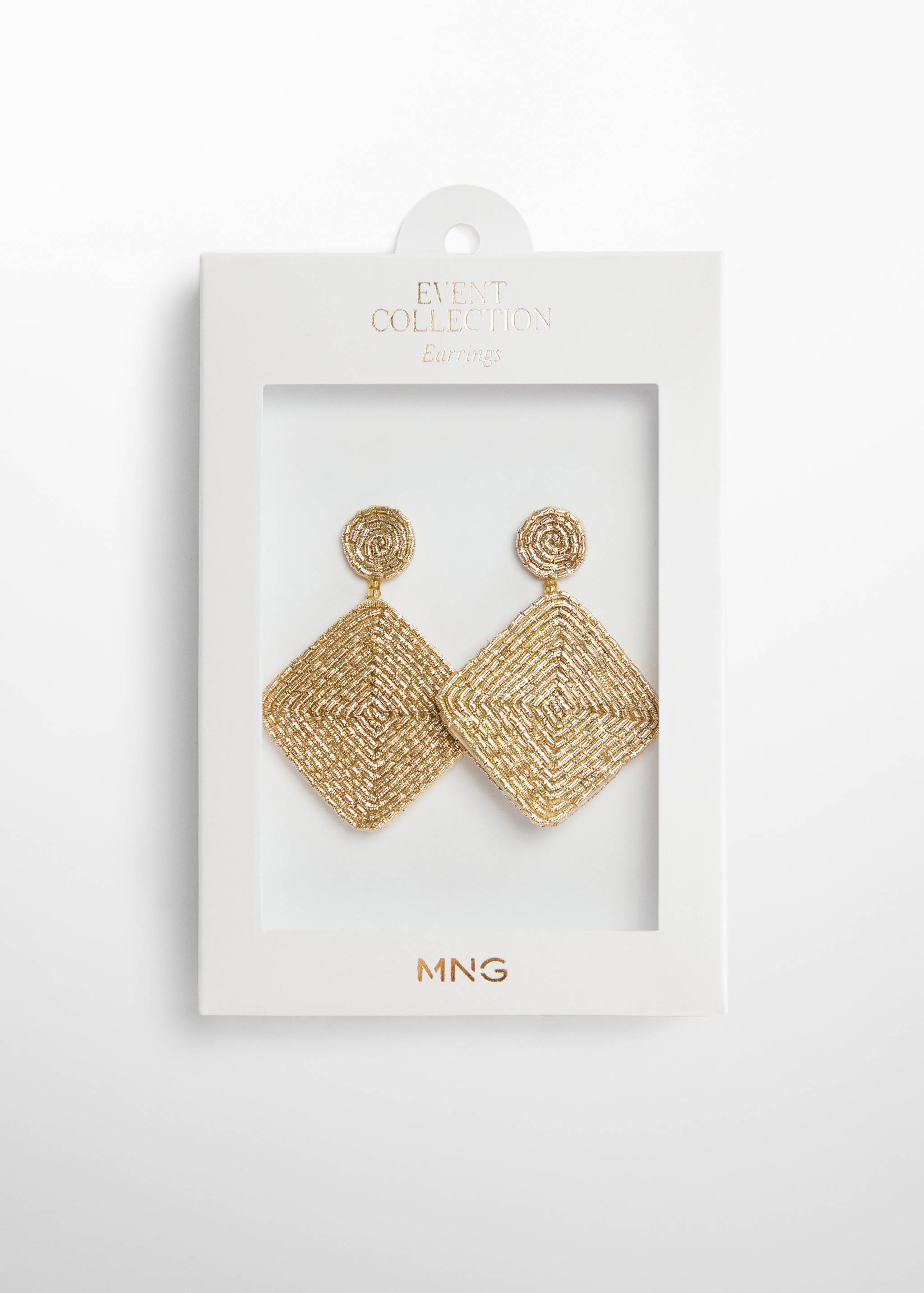 Geometric pendant earrings - Details of the article 1