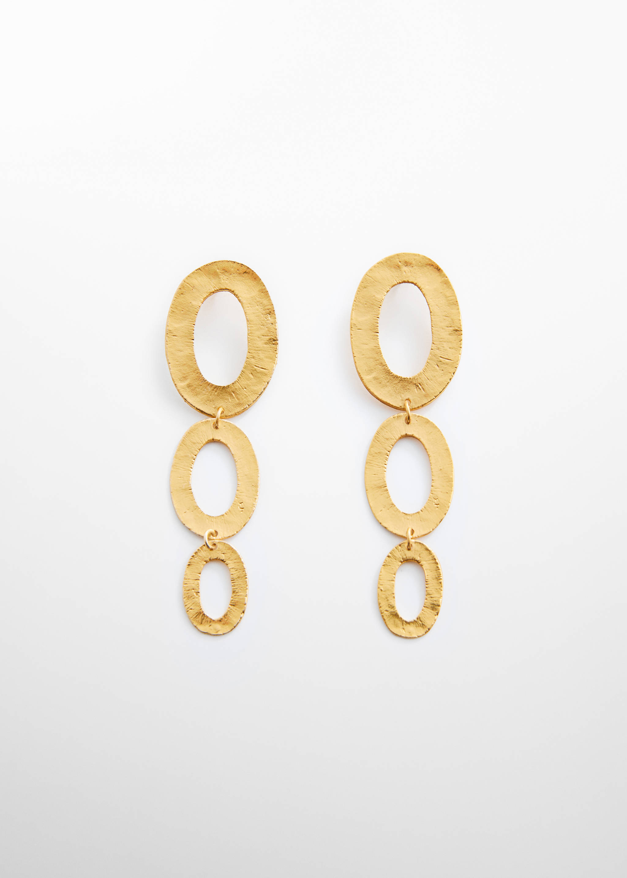 Twisted hoop earrings - Article without model