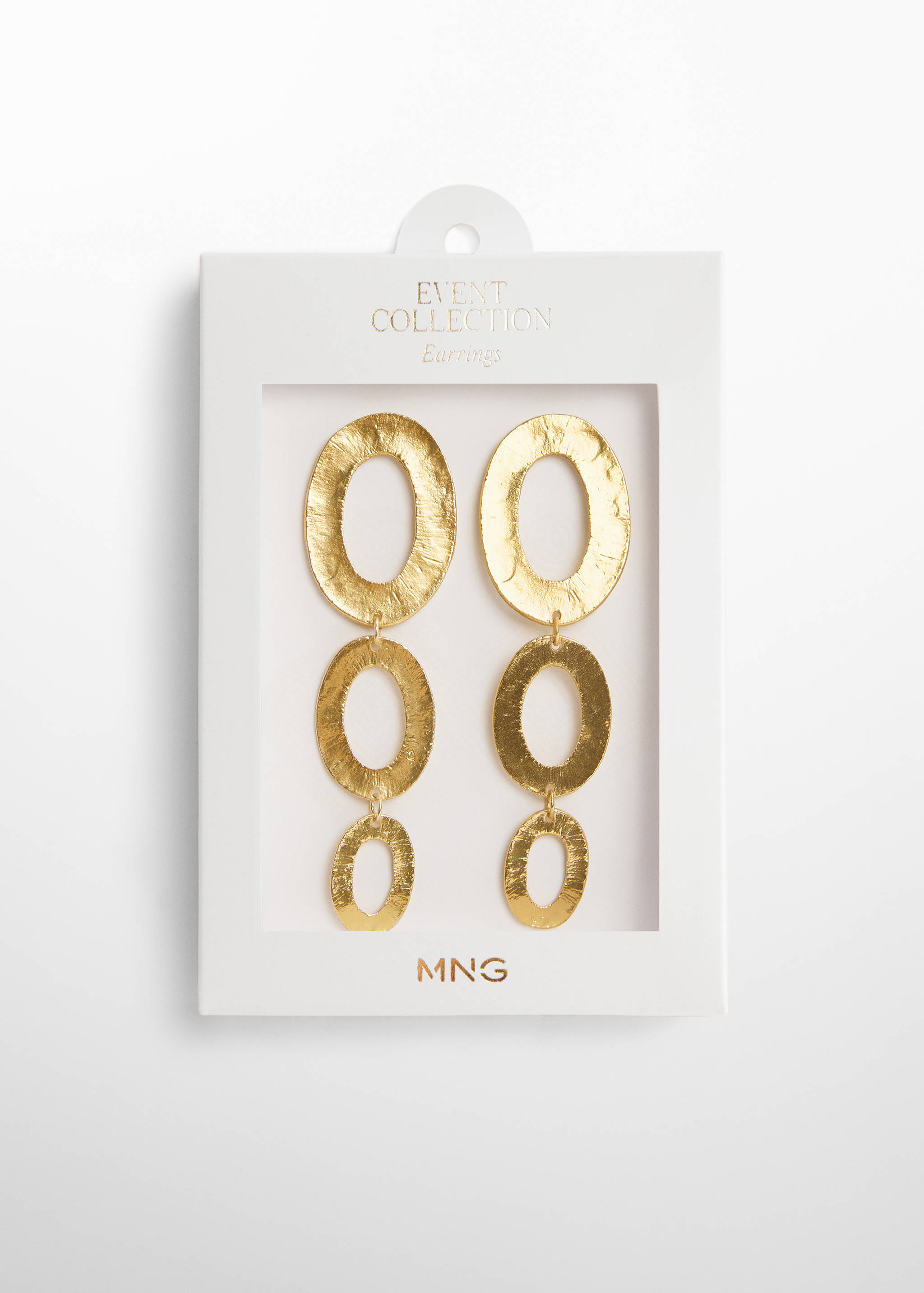 Twisted hoop earrings - Details of the article 1