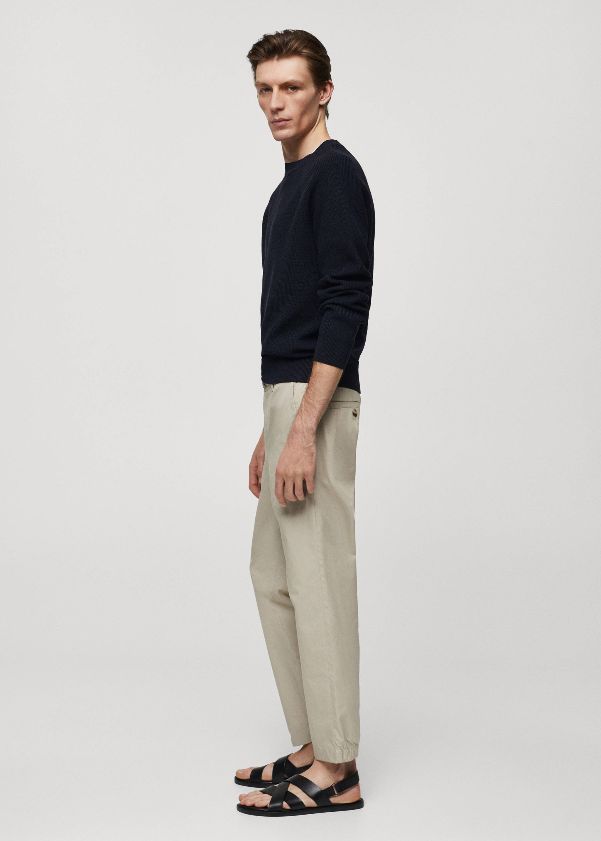 Pantalon slim-fit 100 % coton - Détail de l'article 2