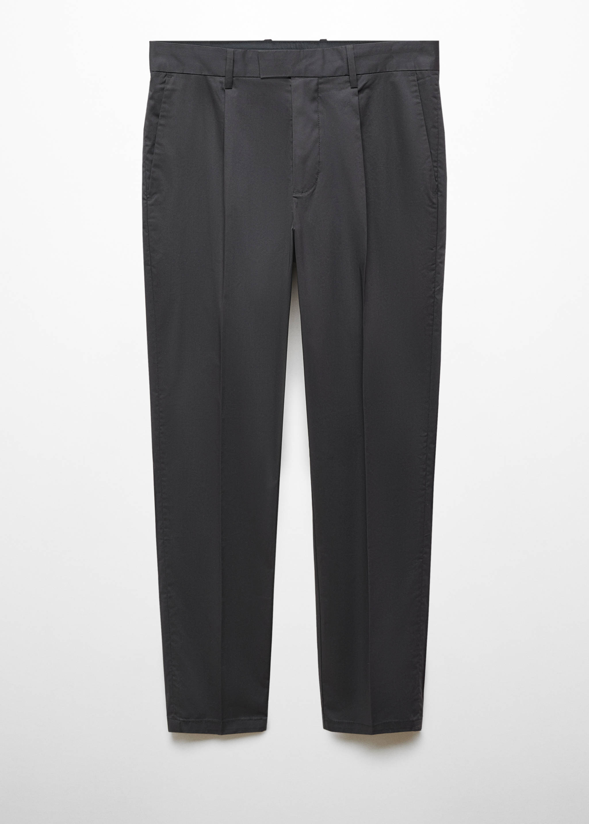 Pantalon coton slim-fit pinces - Article sans modèle