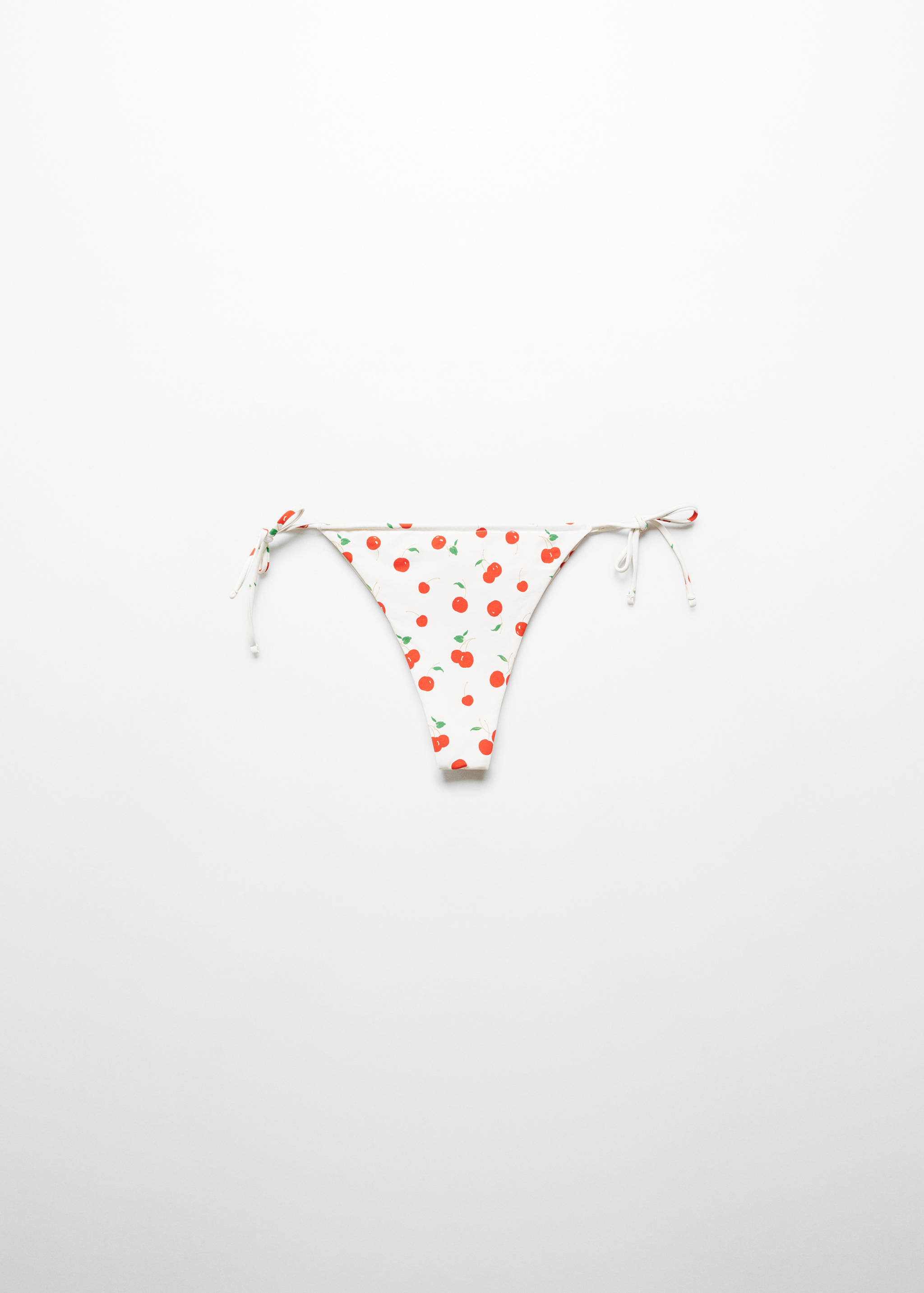 Бразильские трусики от бикини с принтом - Изделие без модели