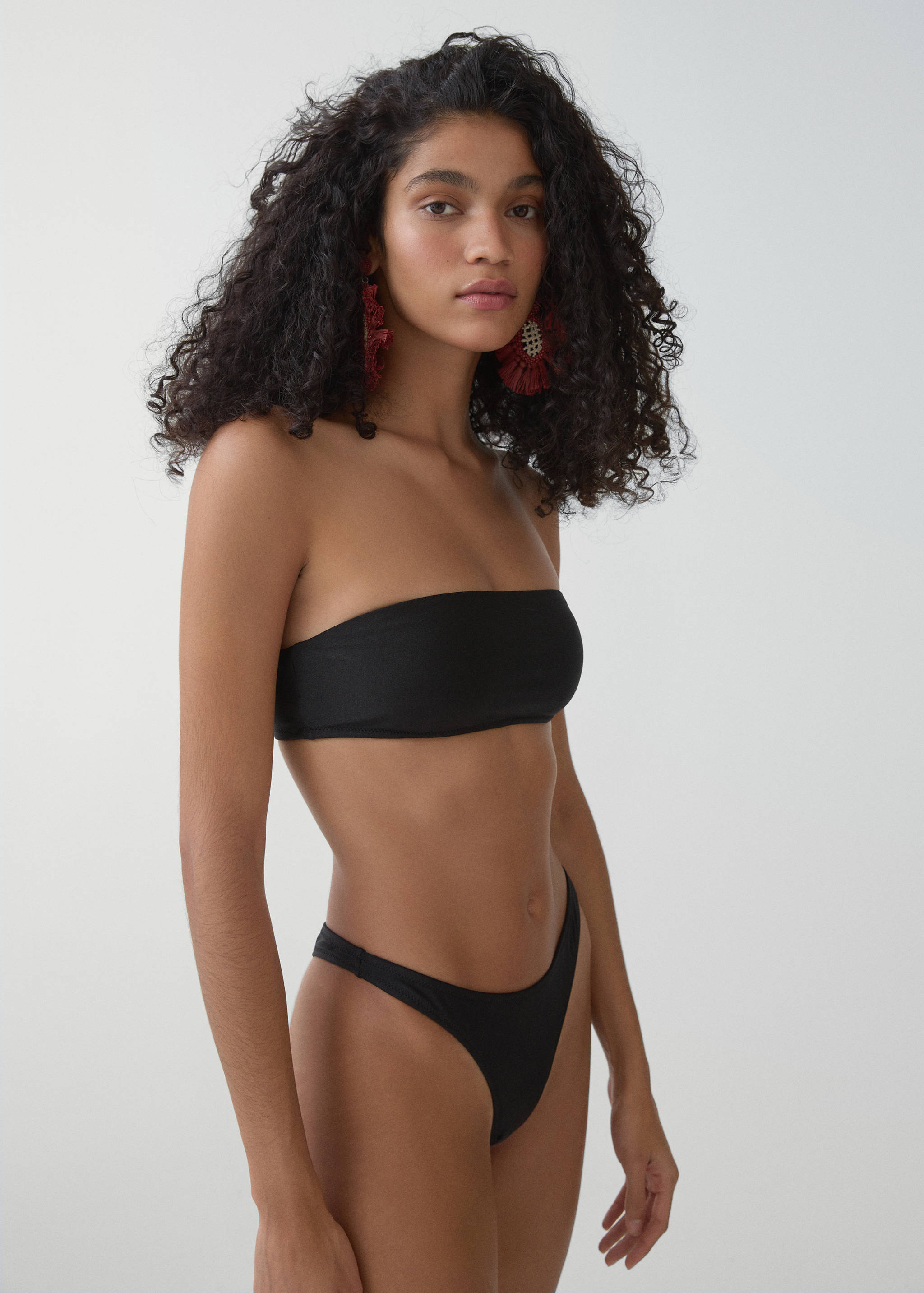 Bandeau bikini top - Medium plane