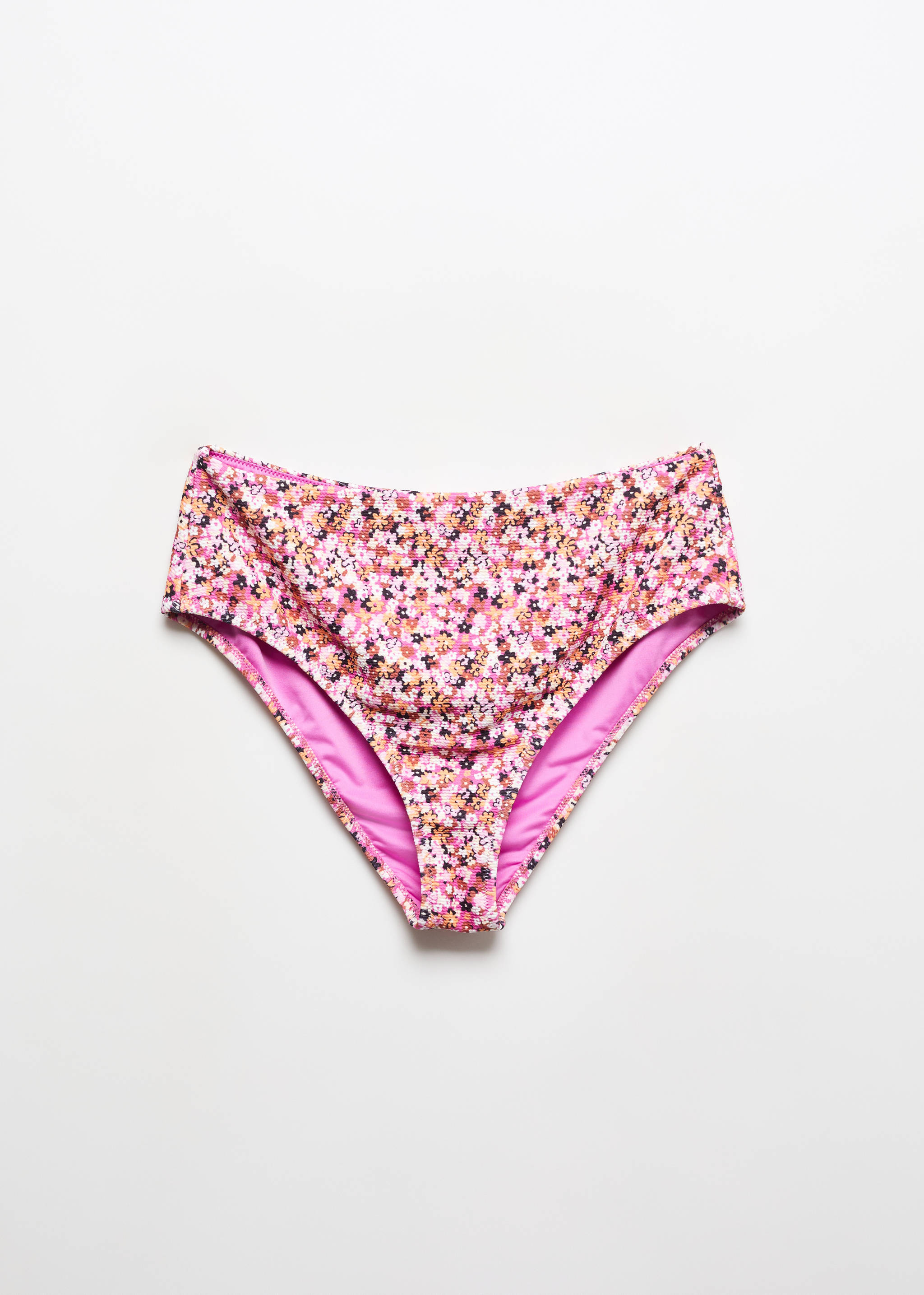 Braguita bikini floral tiro alto - Artículo sin modelo