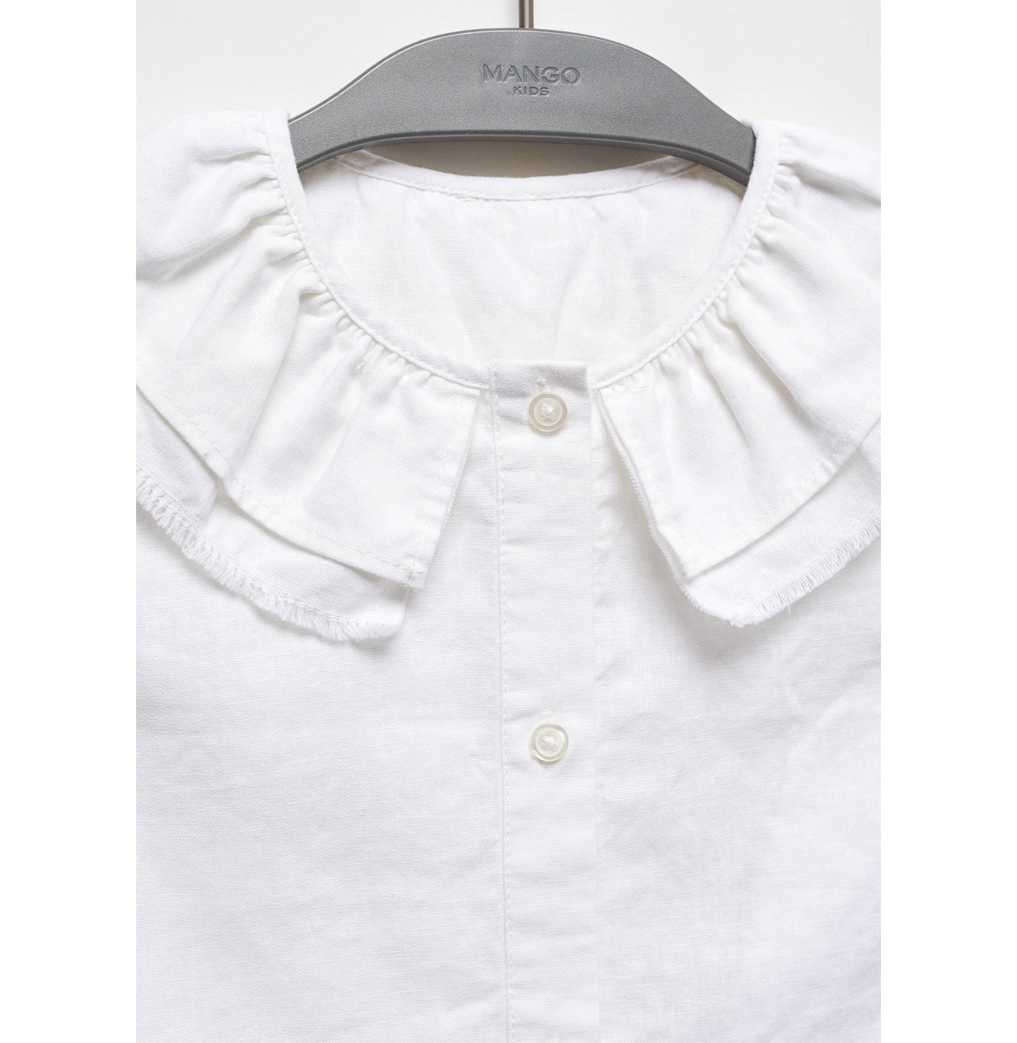 Blouse lin à boutons - Détail de l'article 8