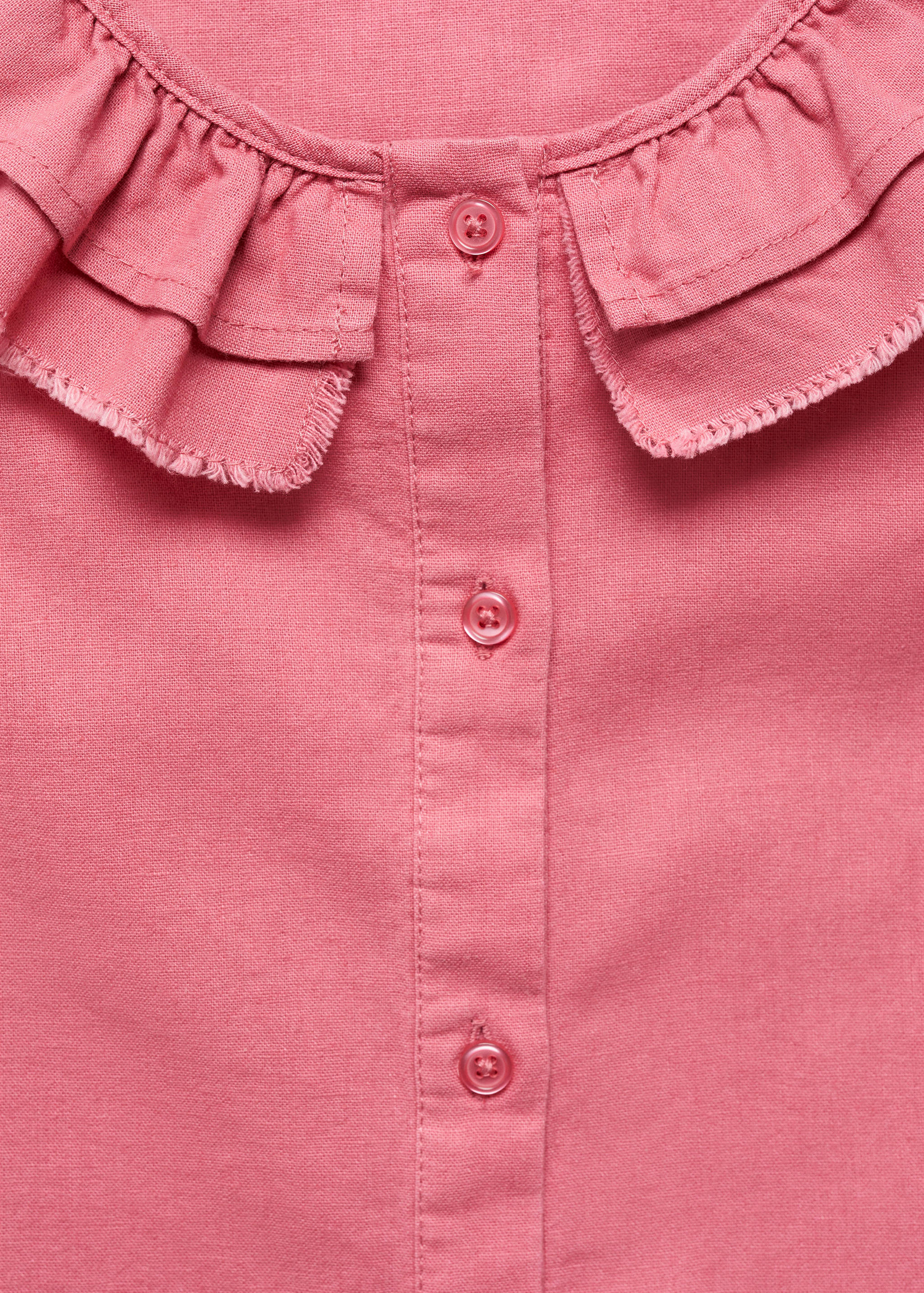 Blouse lin à boutons - Détail de l'article 8