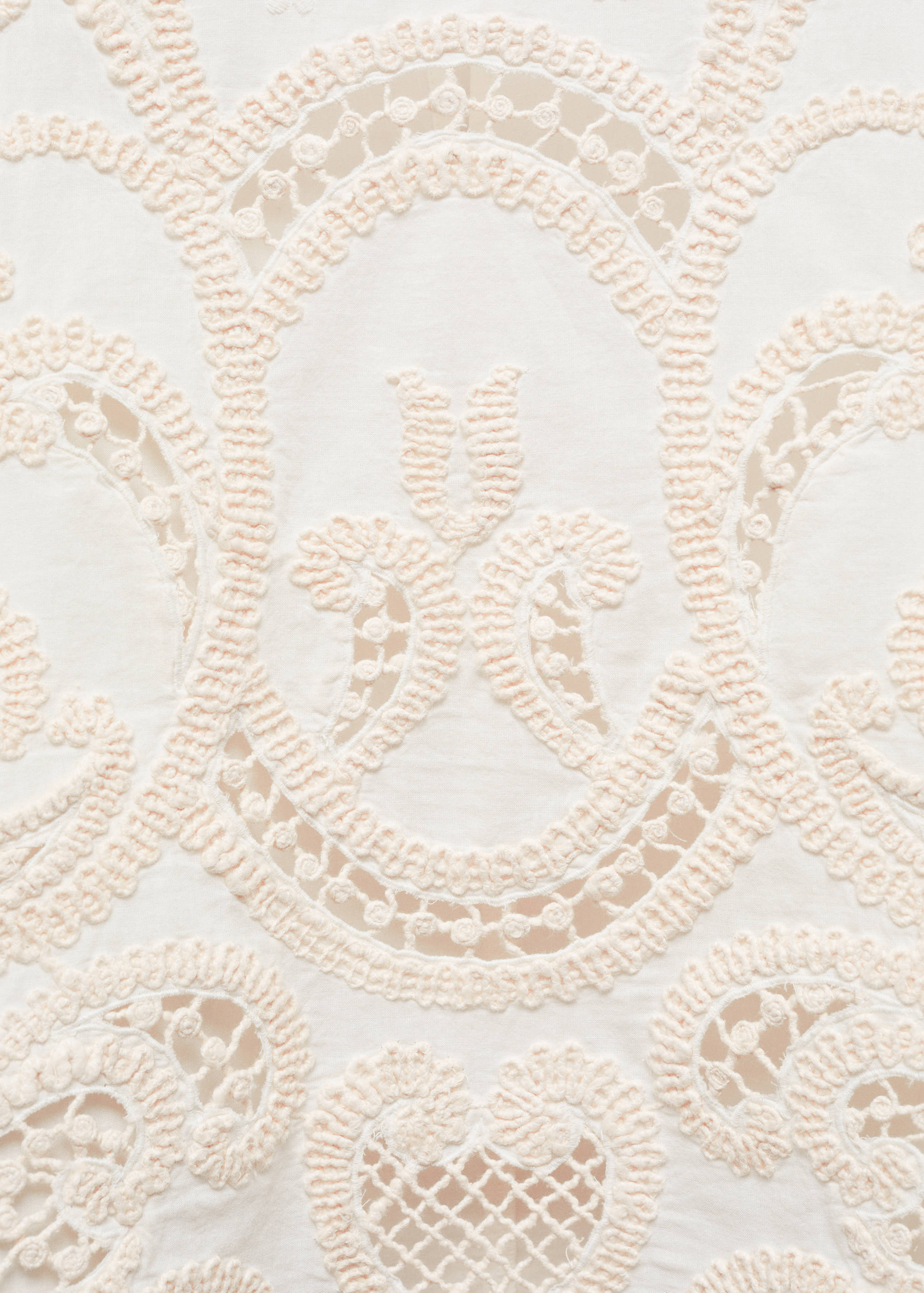 Embroidered puff-sleeve blouse - Details of the article 8