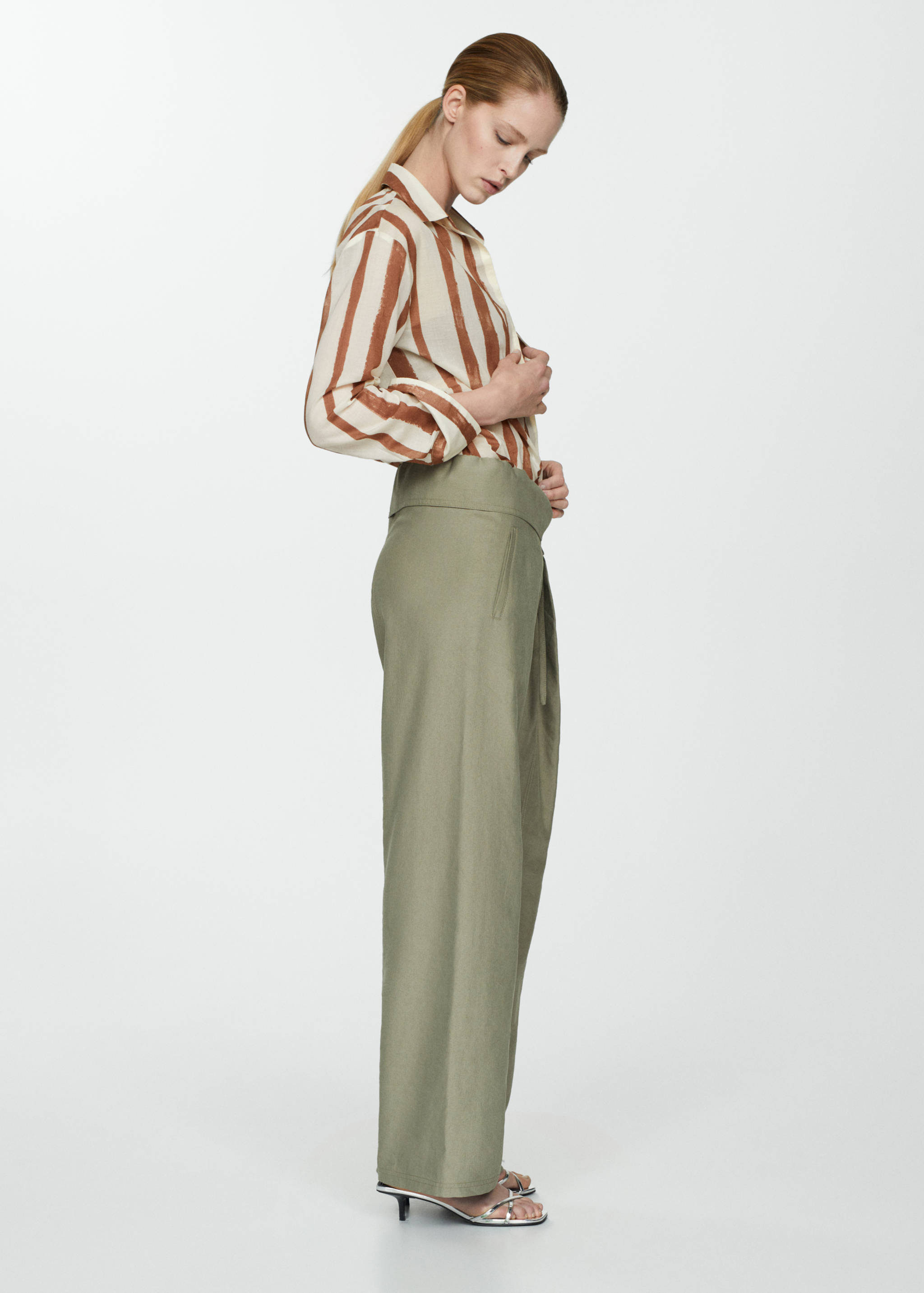 Gestreept overhemd 100% katoen - Detail van het artikel 6