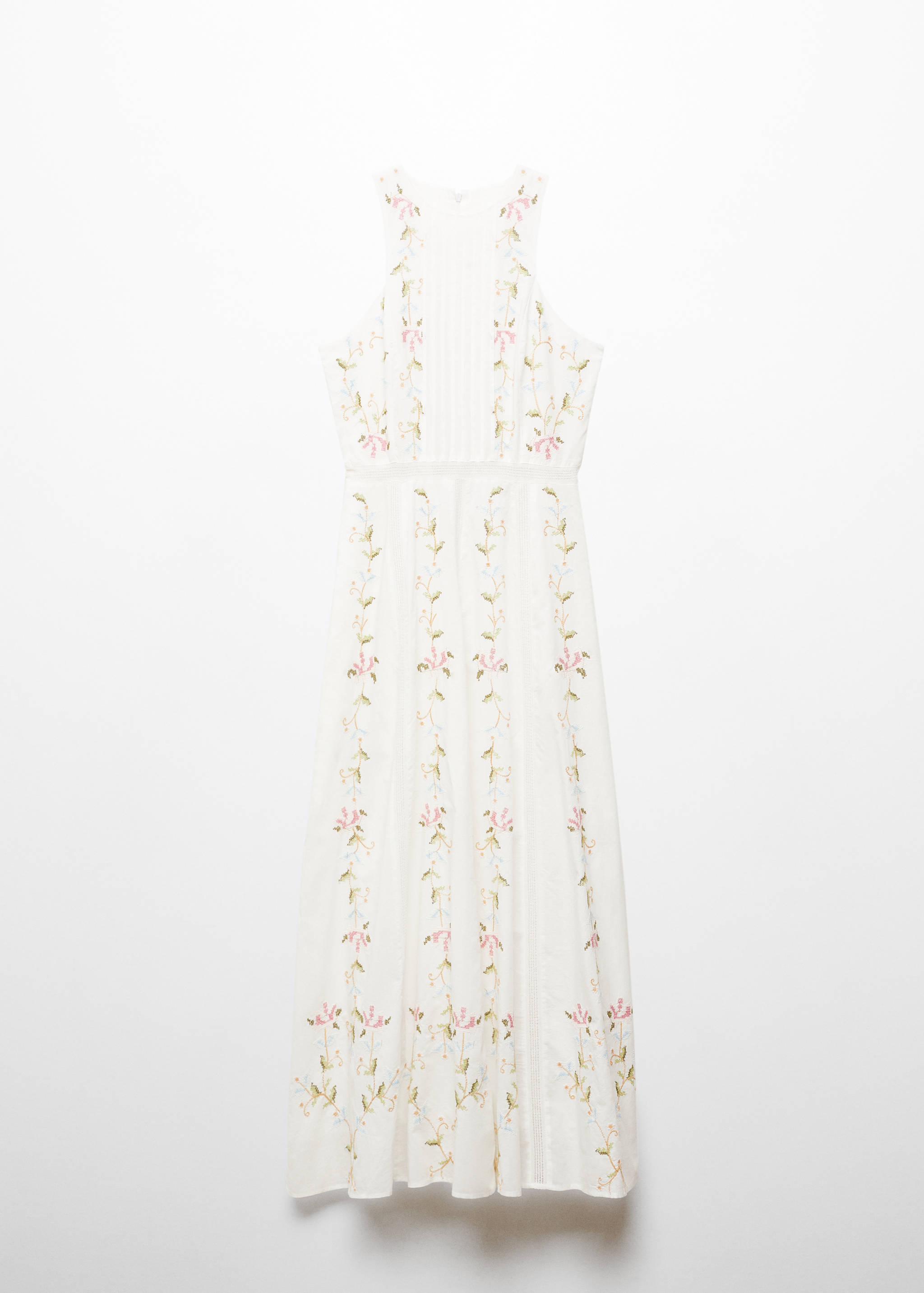 Embroidered cotton dress - Article without model
