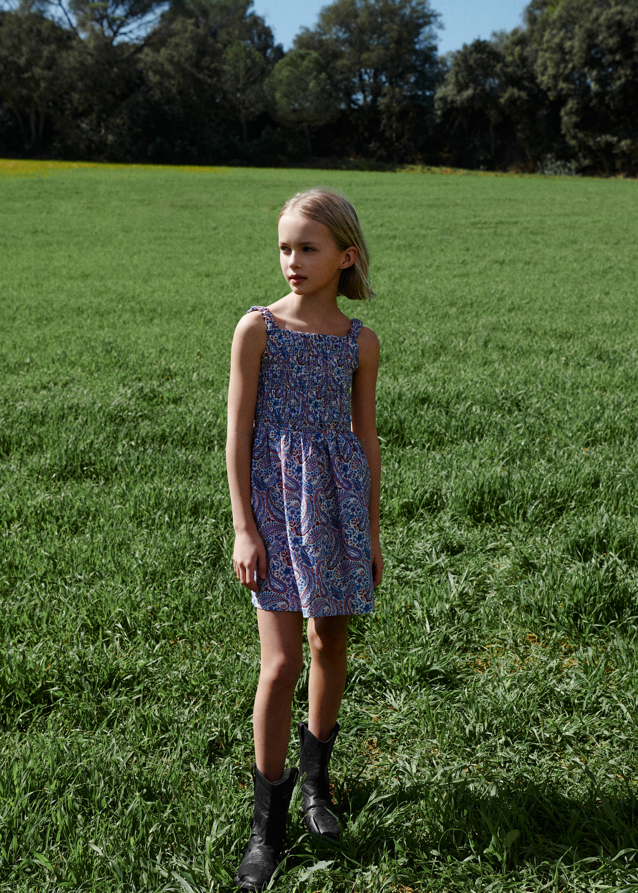 Vestido estampado paisley - Detalle del artículo 5