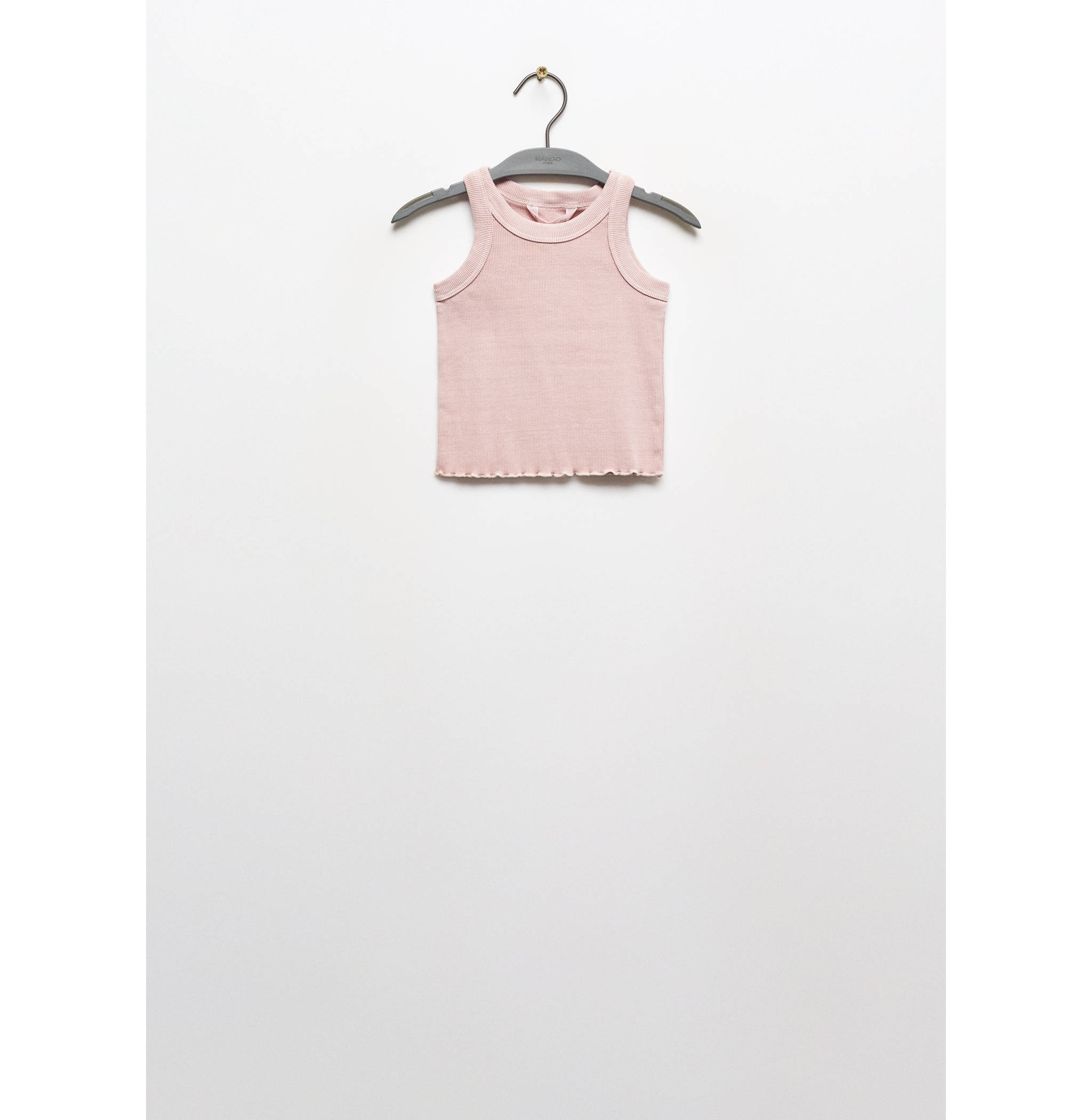 Ribbed strap T-shirt - Article without model
