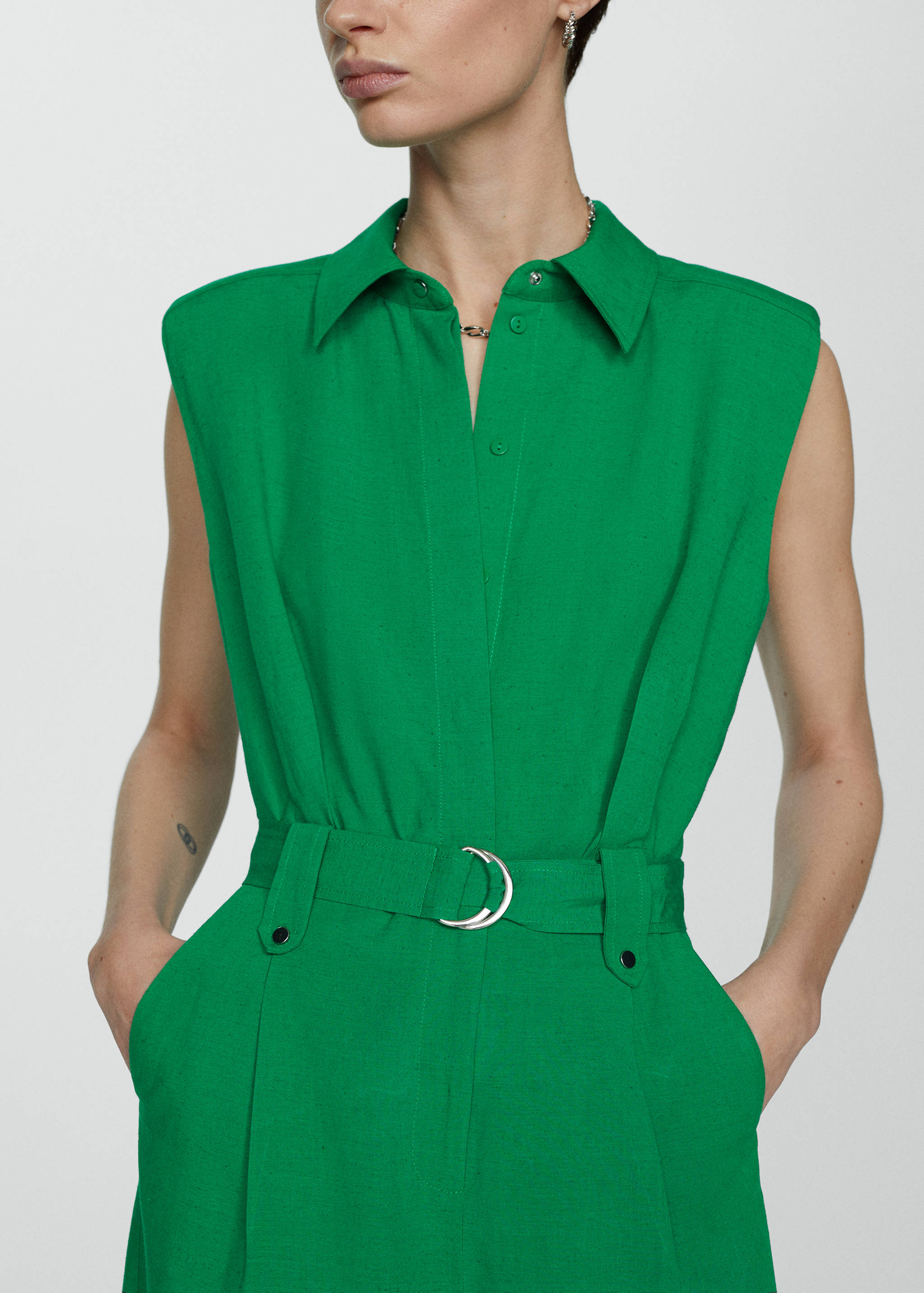 Jumpsuit with belt clips - Medium plane