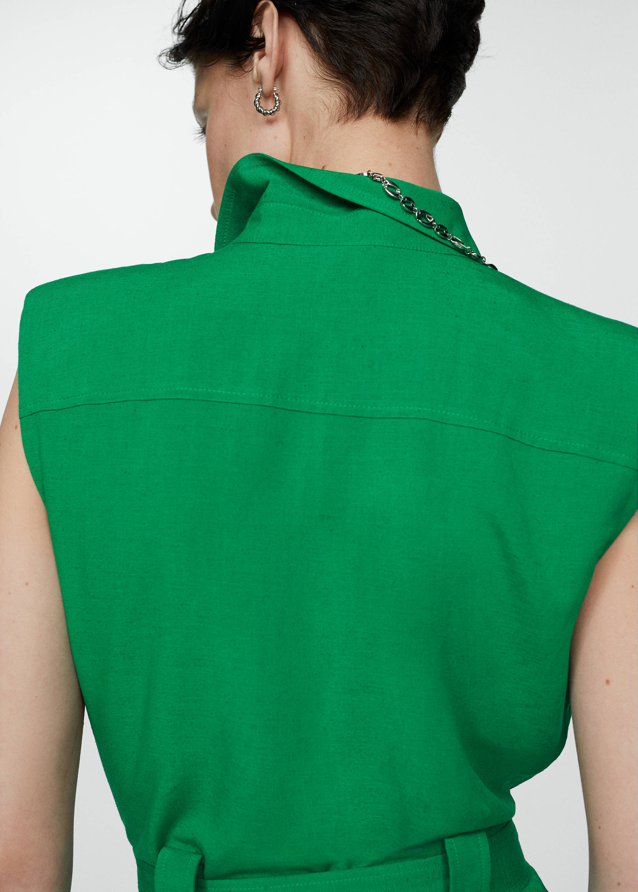 Jumpsuit with belt clips - Details of the article 6