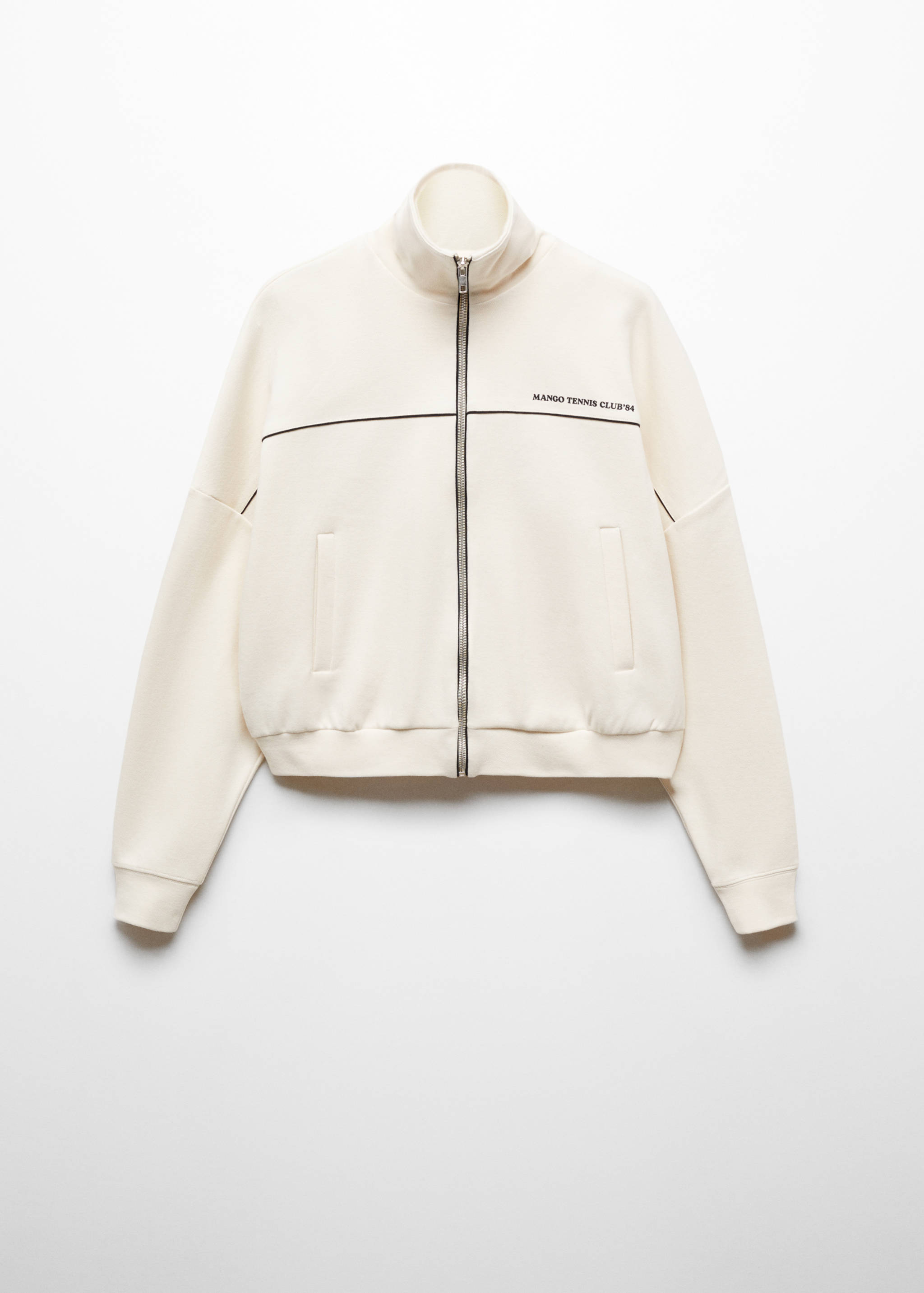 Sudadera cremallera logo - Artículo sin modelo