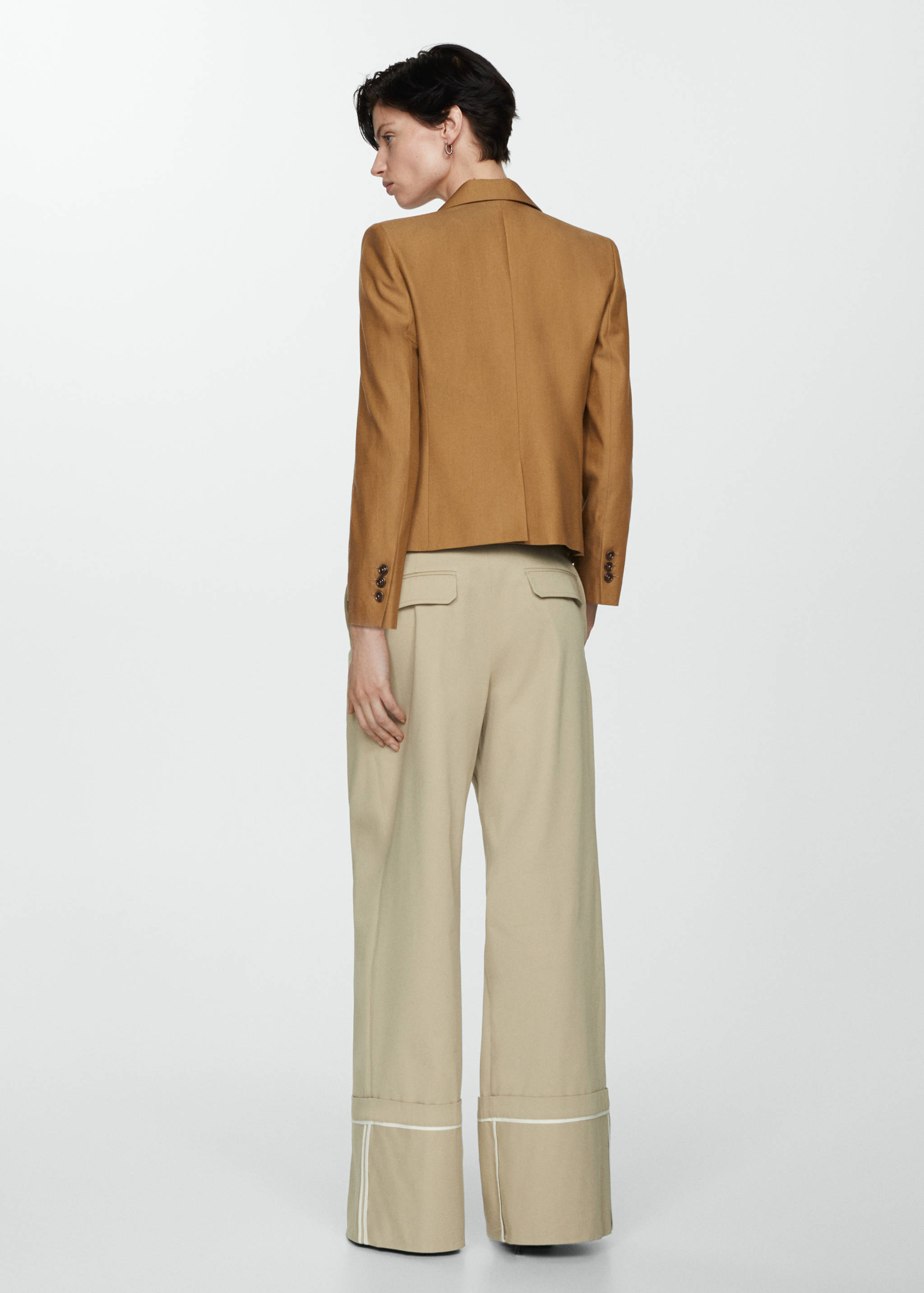 Veste Lyocell coton - Verso de l’article