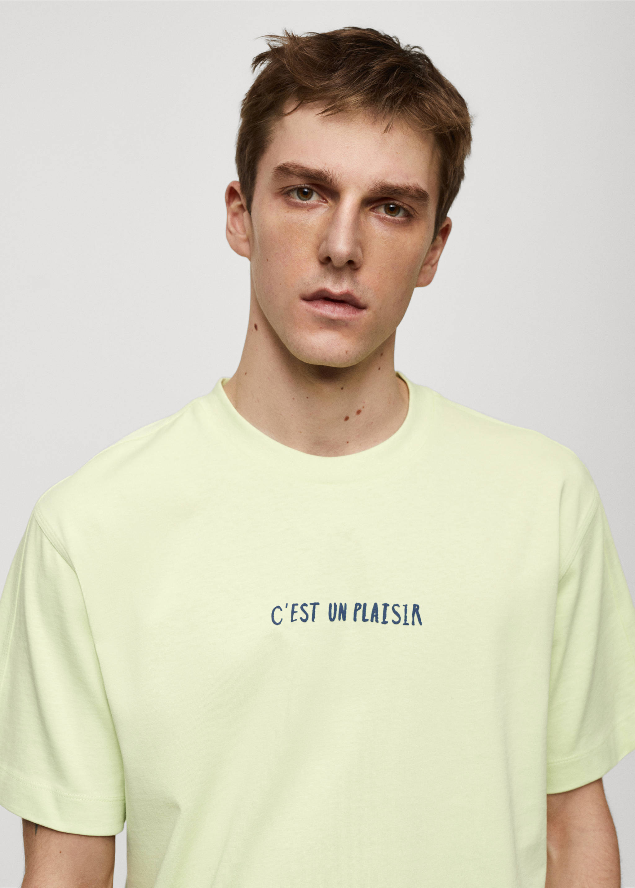 T-shirt de 100% algodão estampada - Pormenor do artigo 1