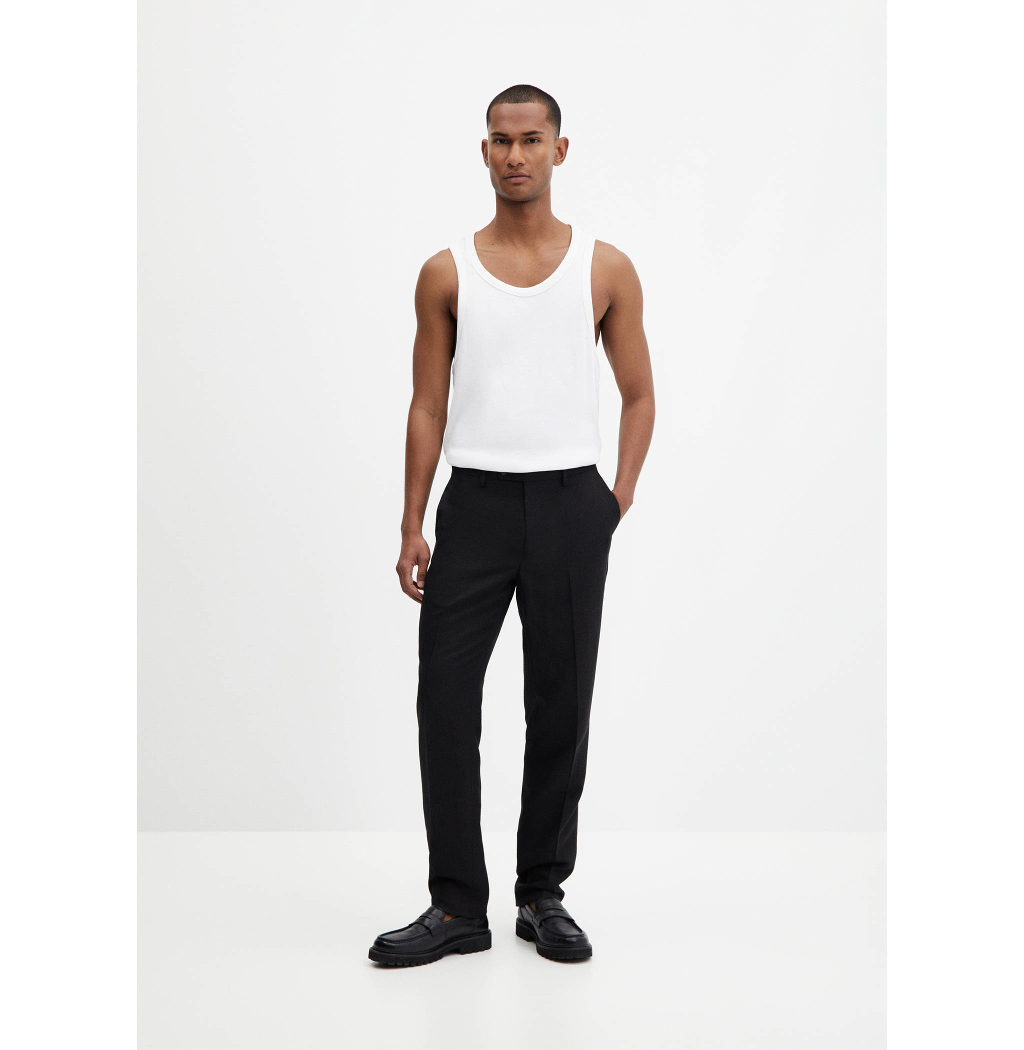 Débardeur coton - Plan général