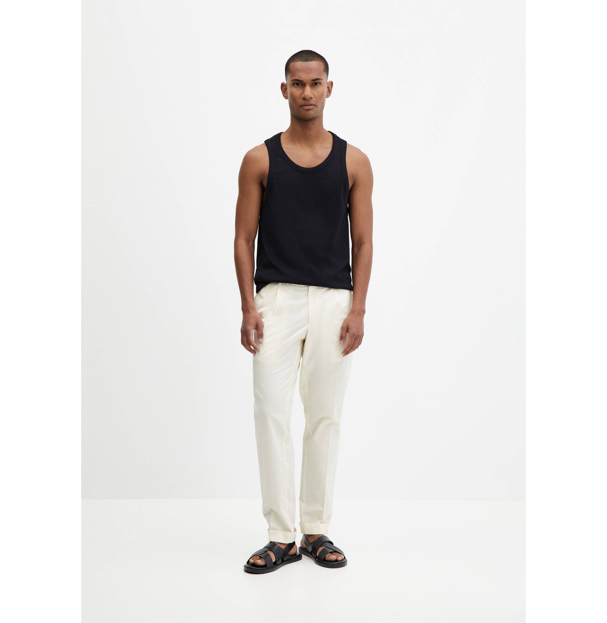 Débardeur coton - Plan général