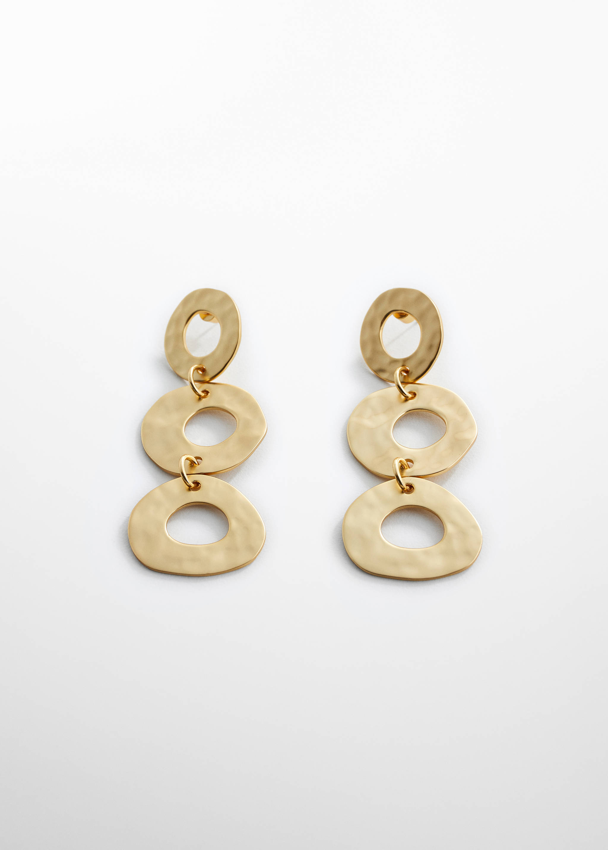 Twisted hoop earrings - Article without model