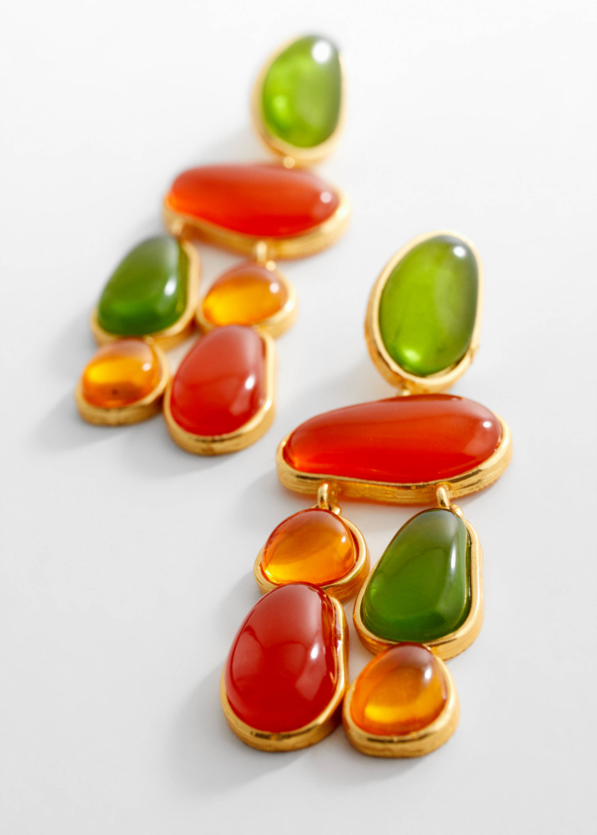 Beaded drop earrings - Details of the article 1