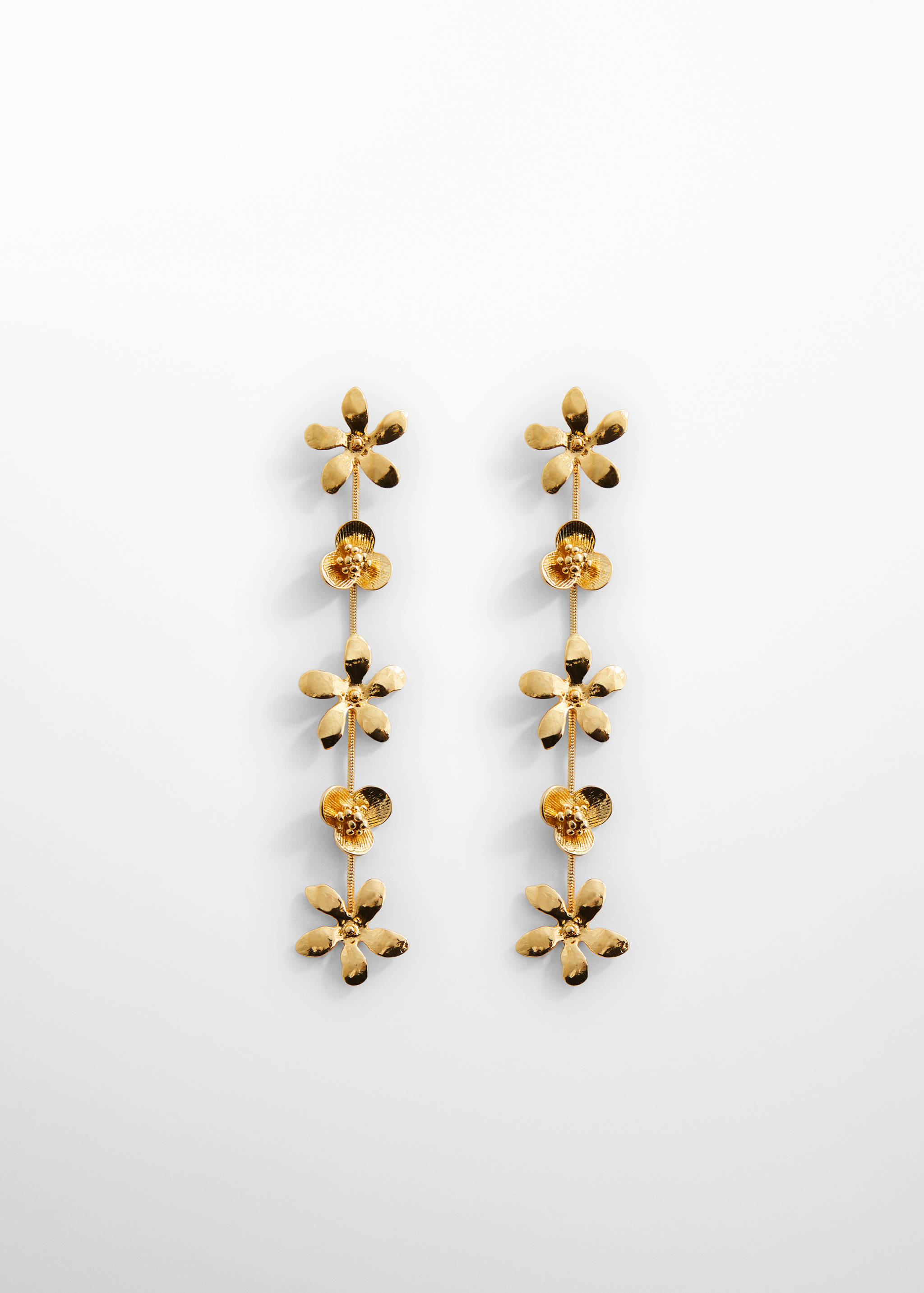 Flower pendant earrings - Article without model