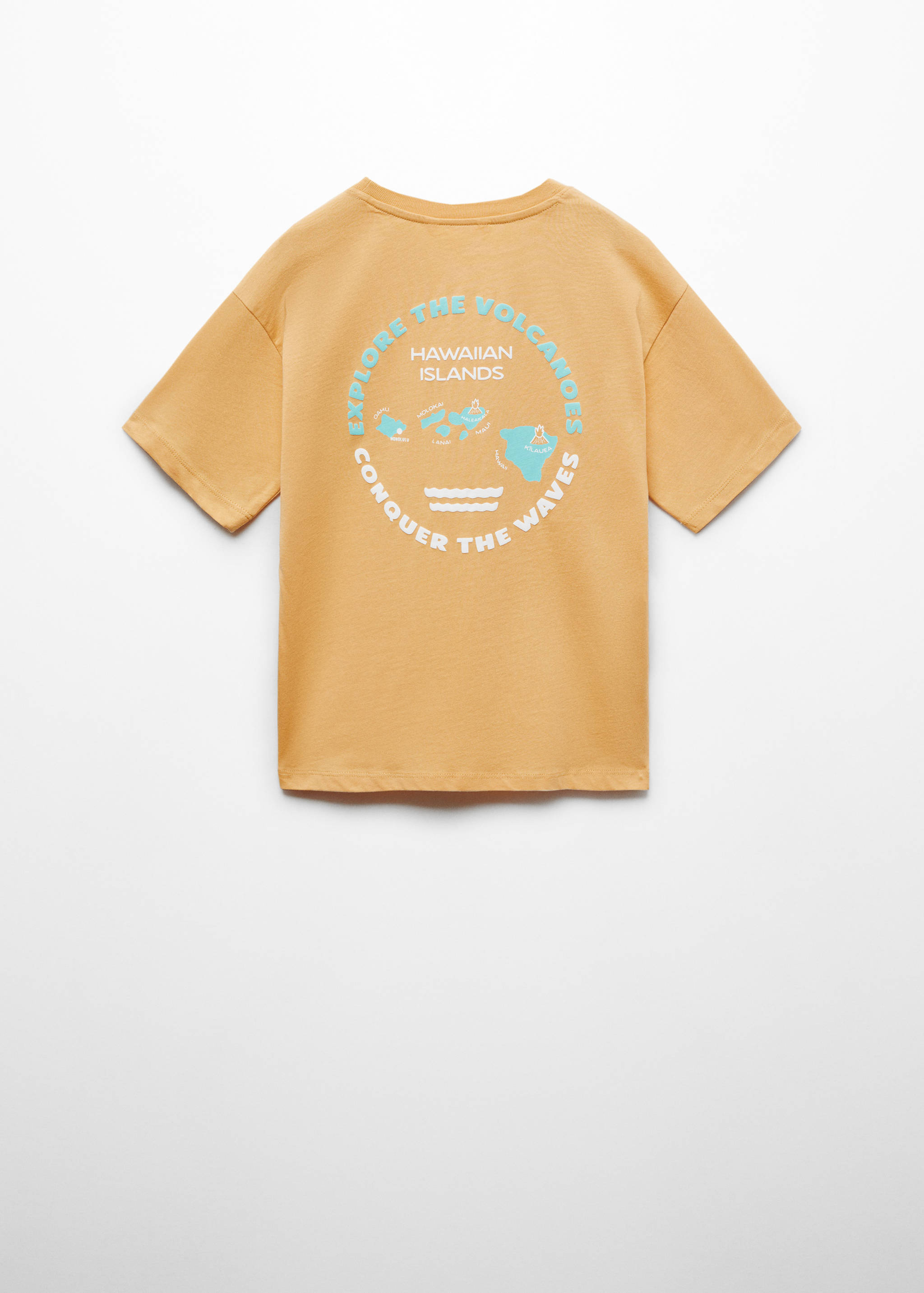 Short-sleeved printed t-shirt - Reverse of the article