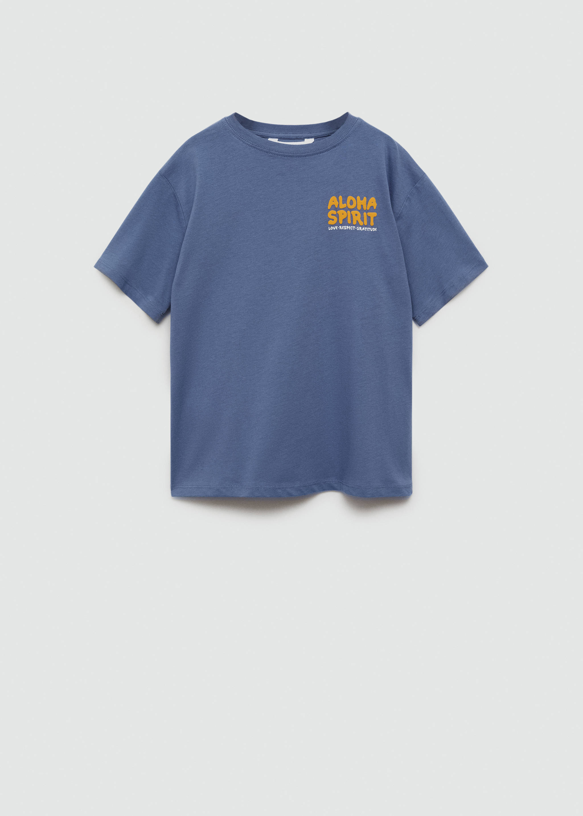 Printed message T-shirt - Article without model