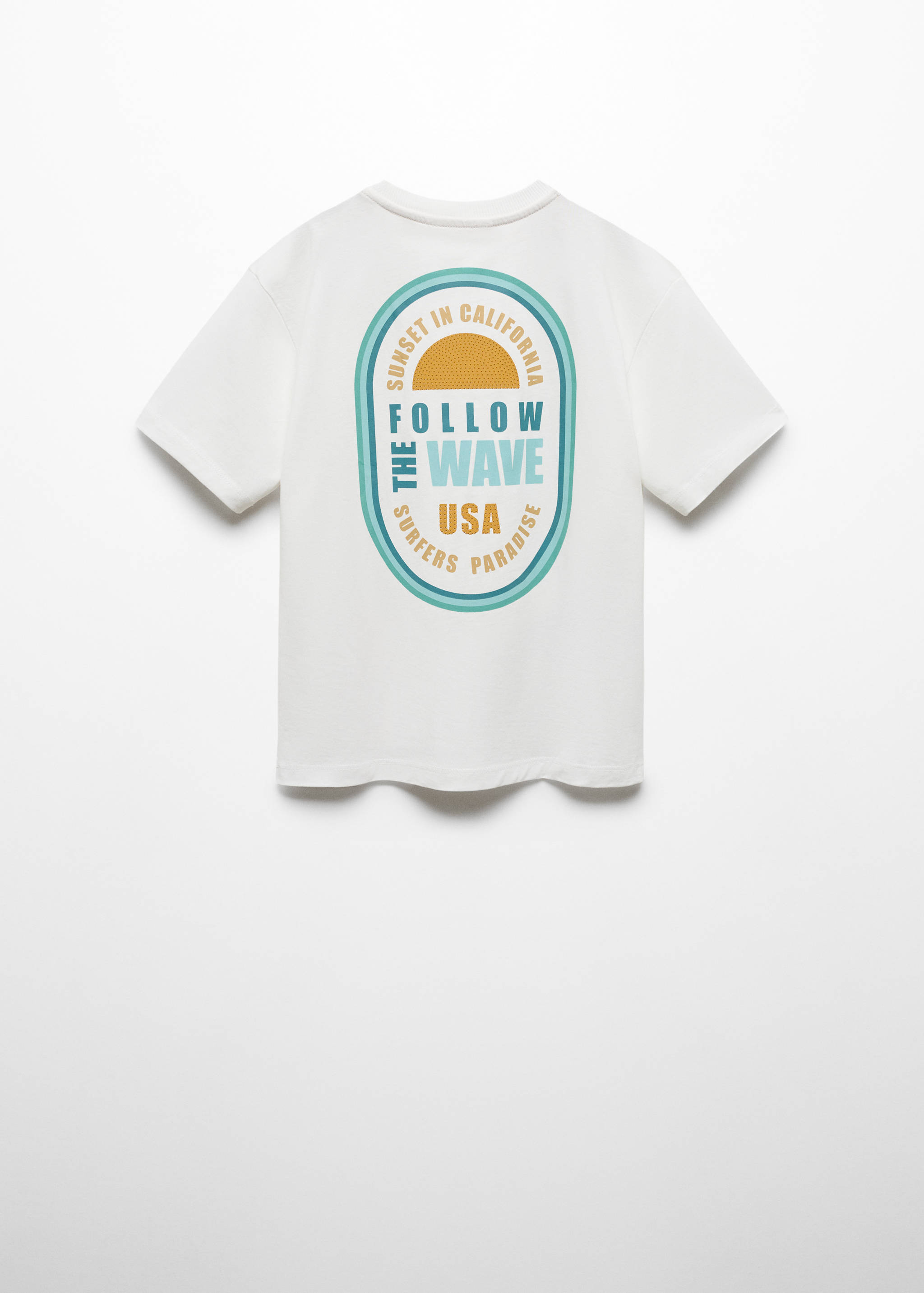 Samarreta missatge relleu - Revers de l'article