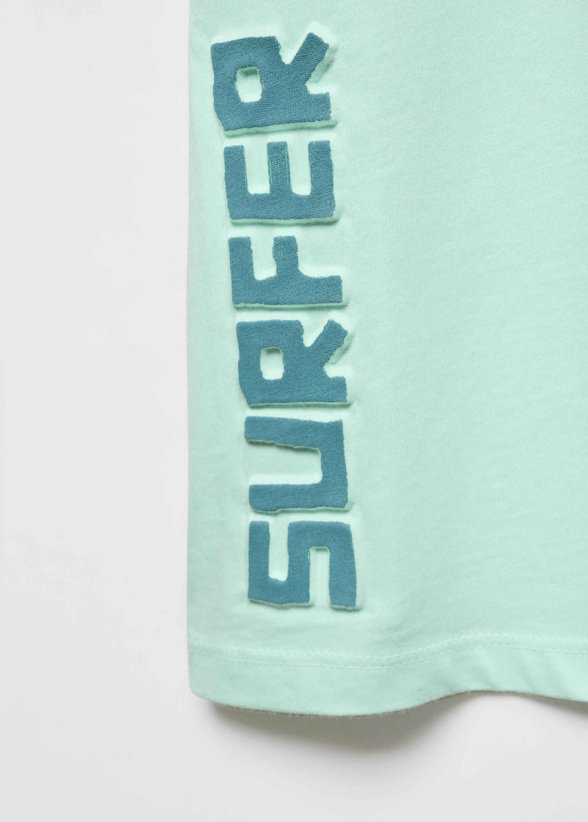 Embossed message t-shirt - Details of the article 8