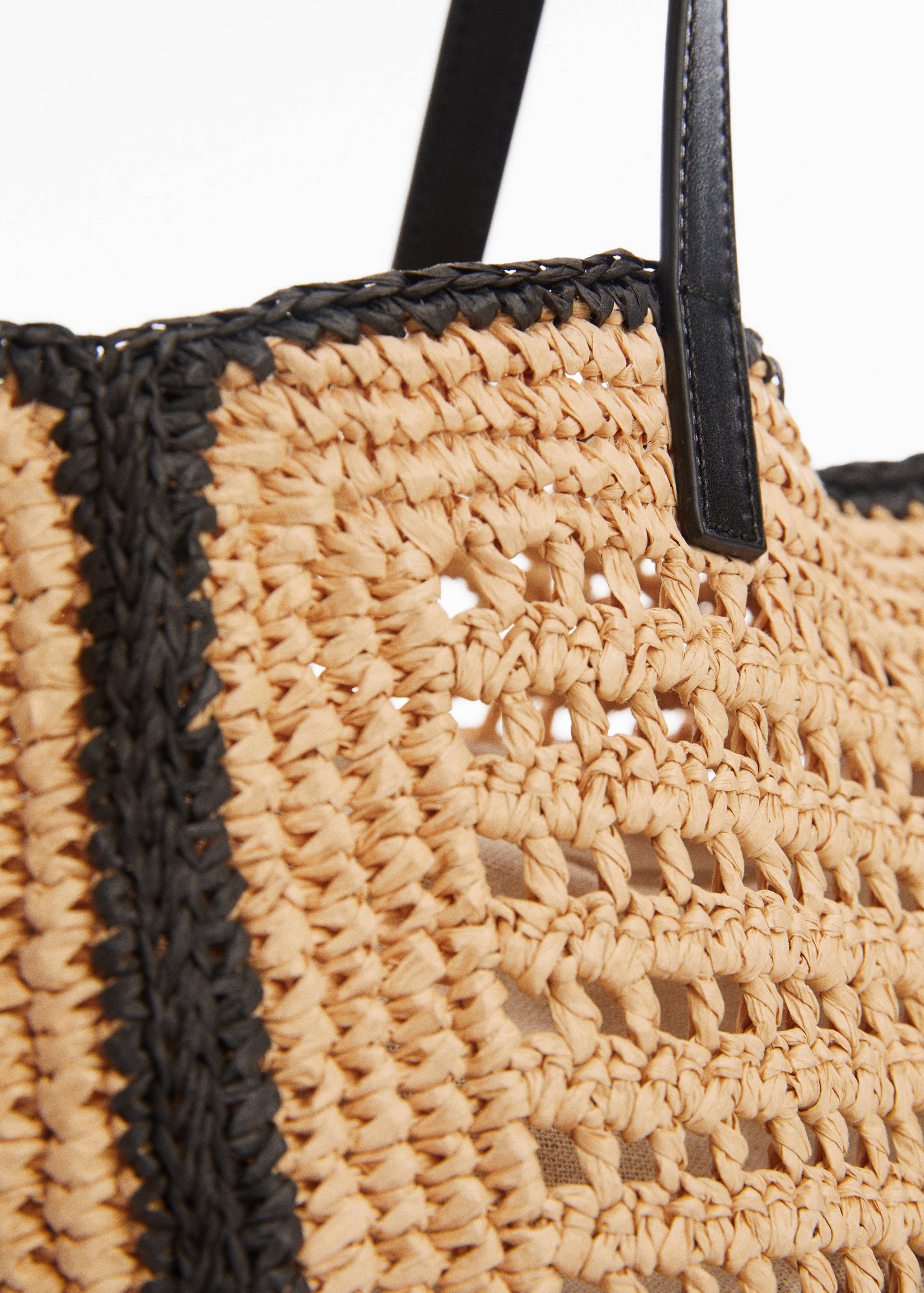 Natural fibre shopper bag - Details of the article 1