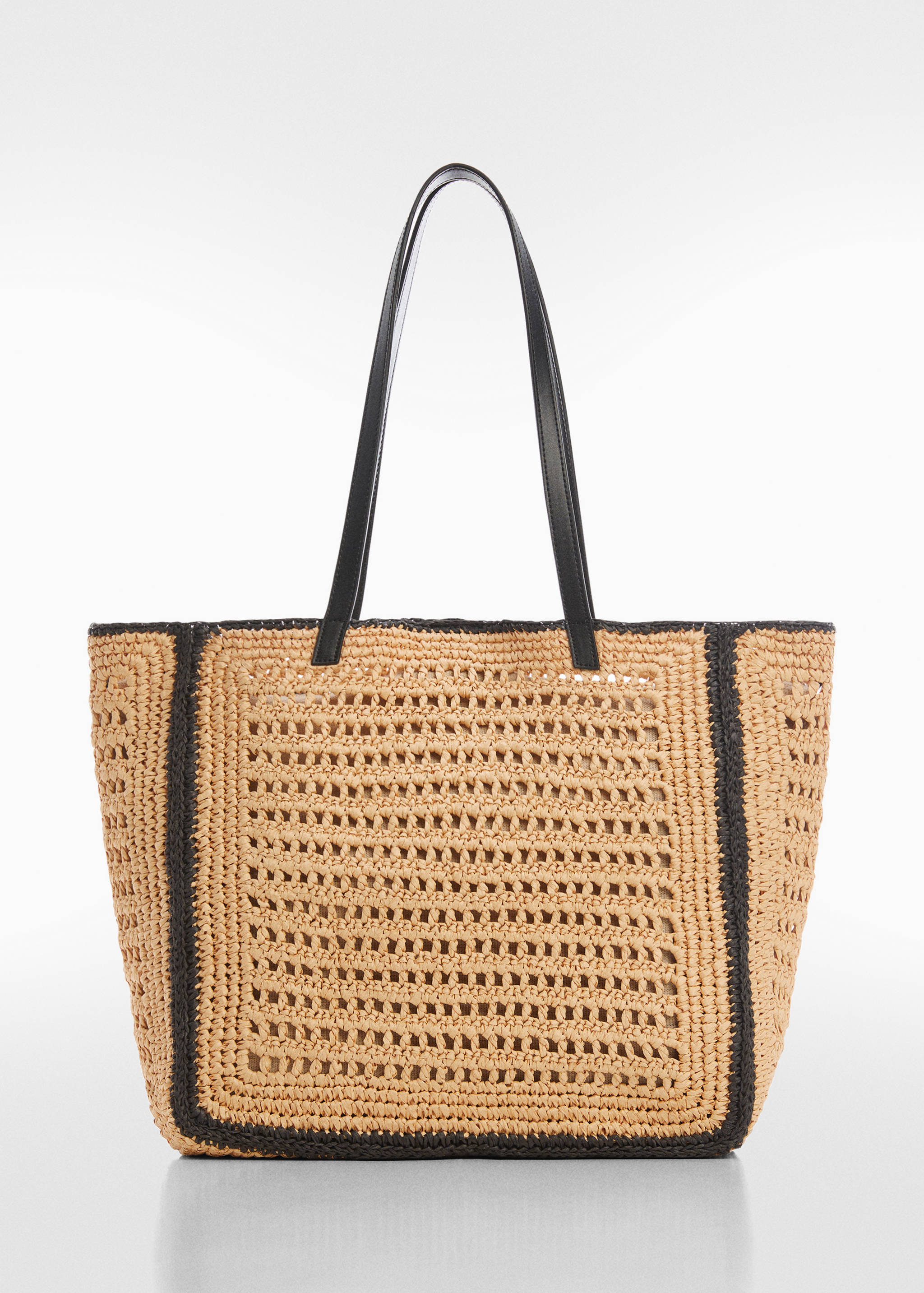 Natural fibre shopper bag - Article without model