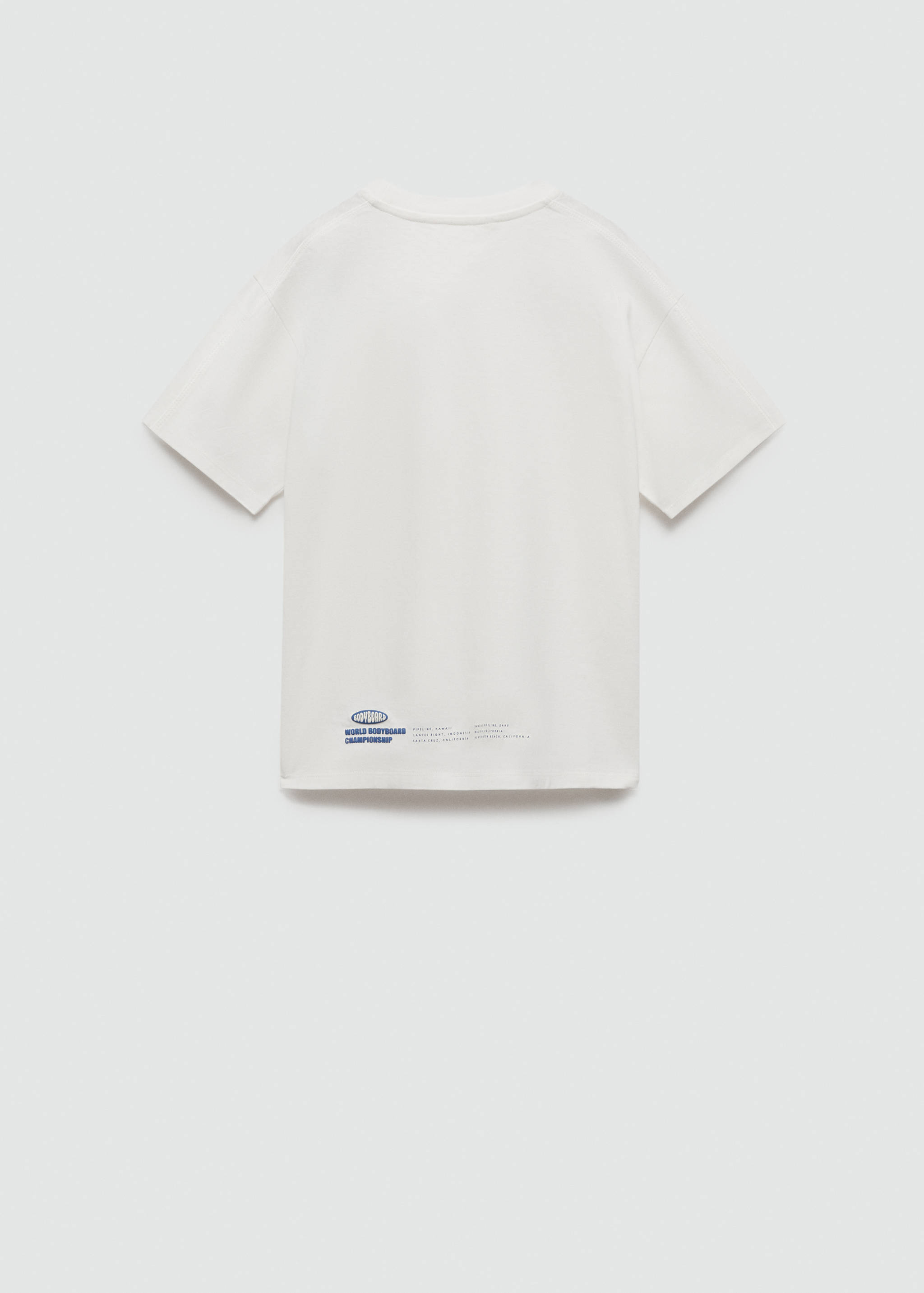 T-shirt coton imprimé - Verso de l’article