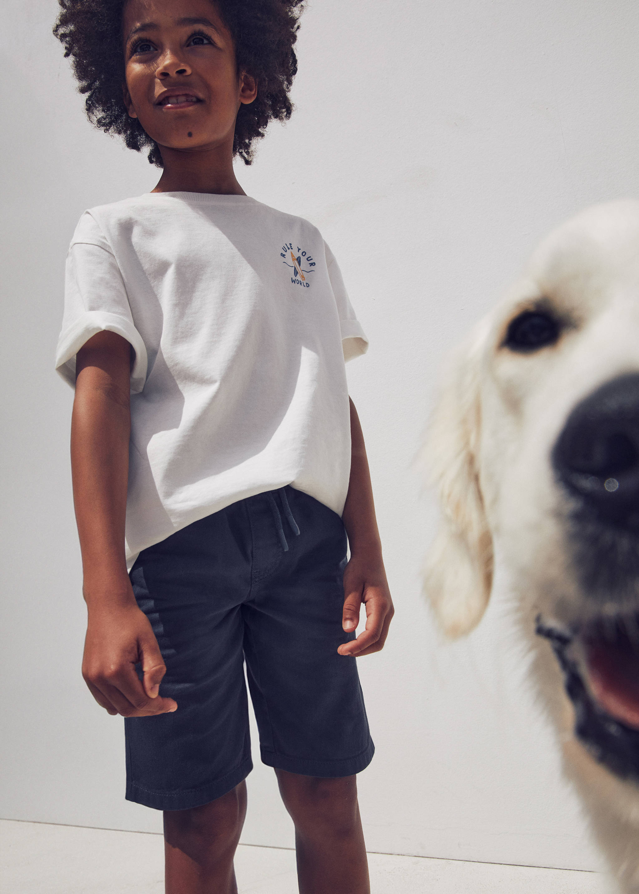 Printed cotton-blend T-shirt - Details of the article 6