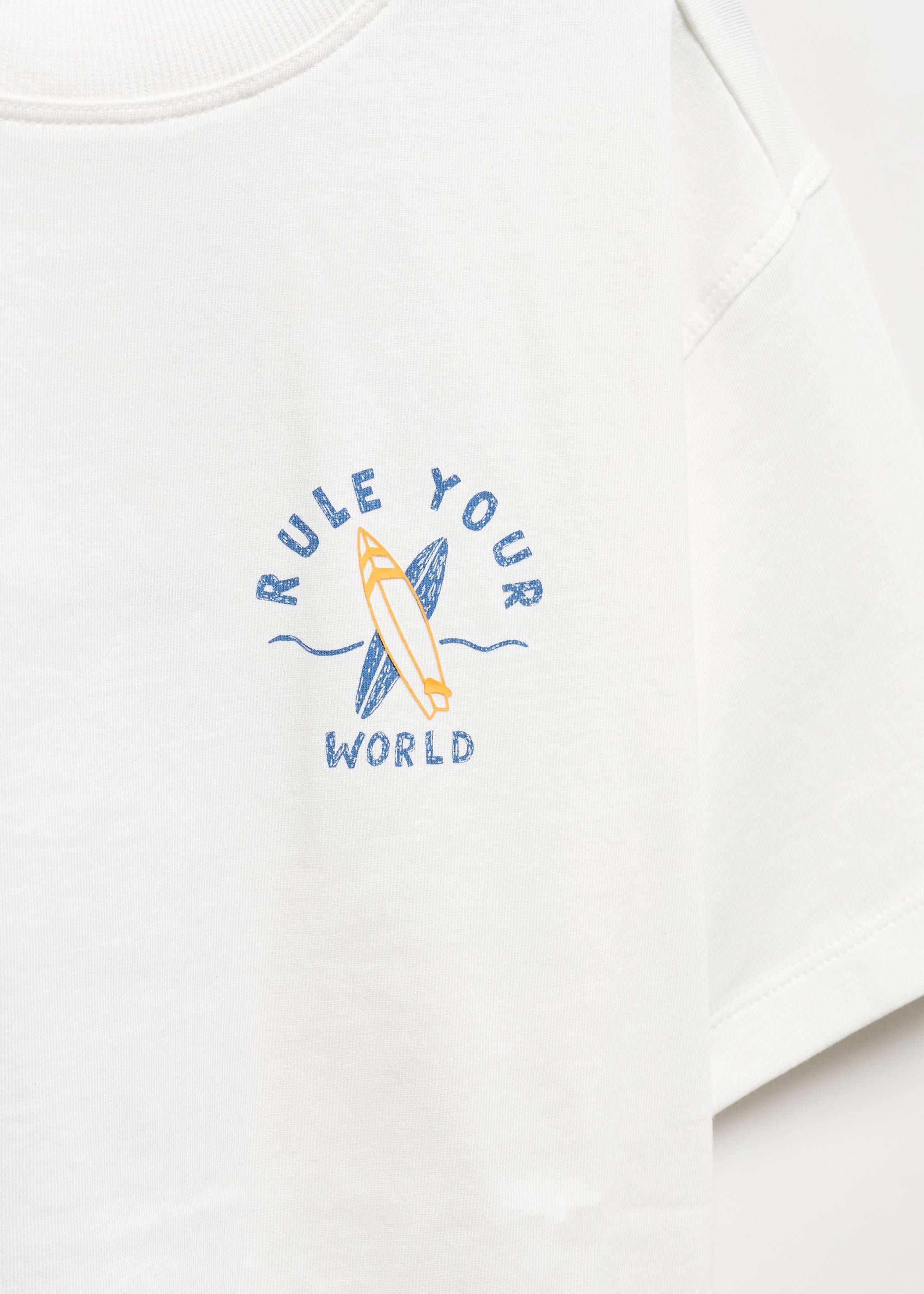 Printed cotton-blend T-shirt - Details of the article 8