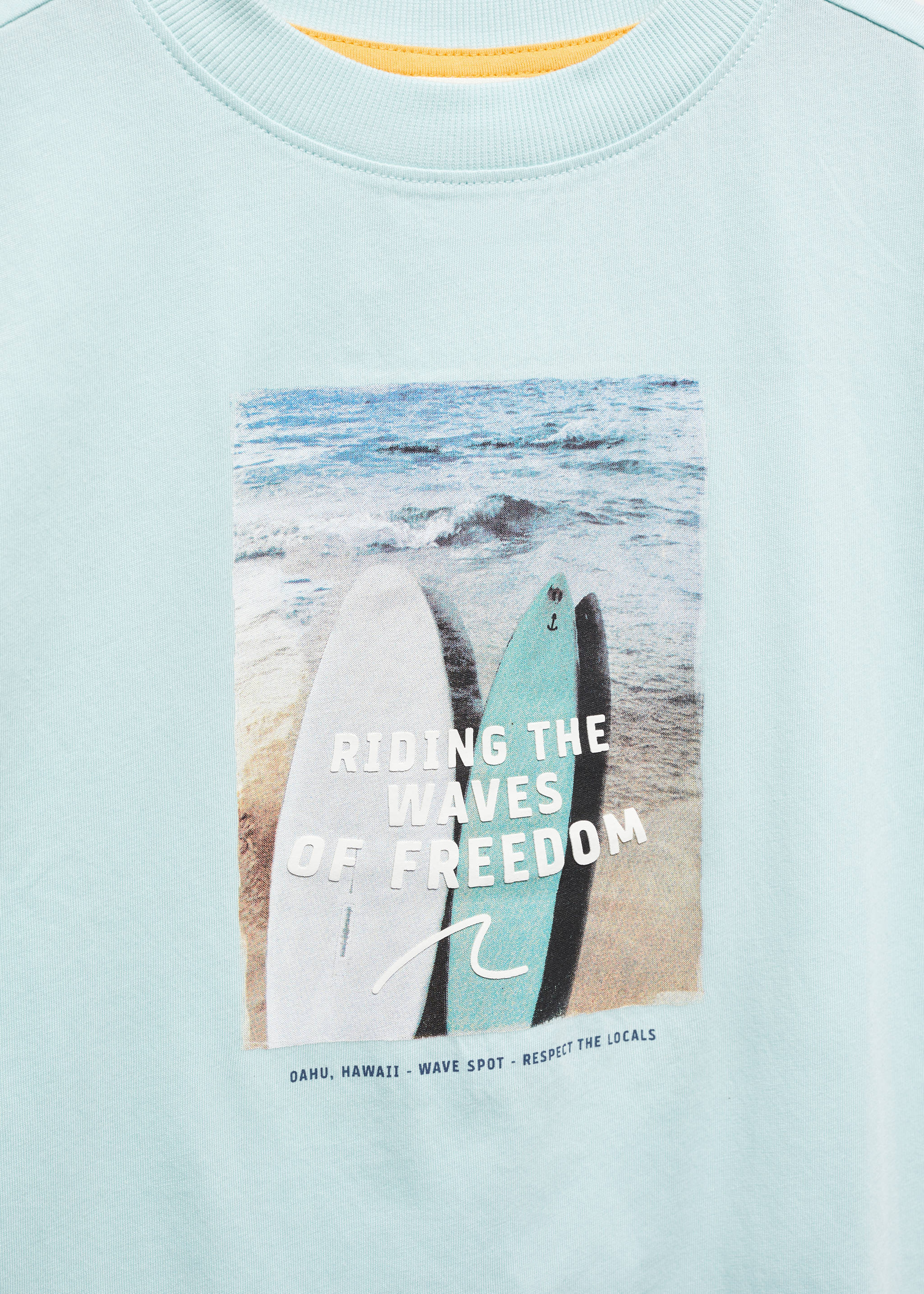 Surf printed t-shirt - Details of the article 8