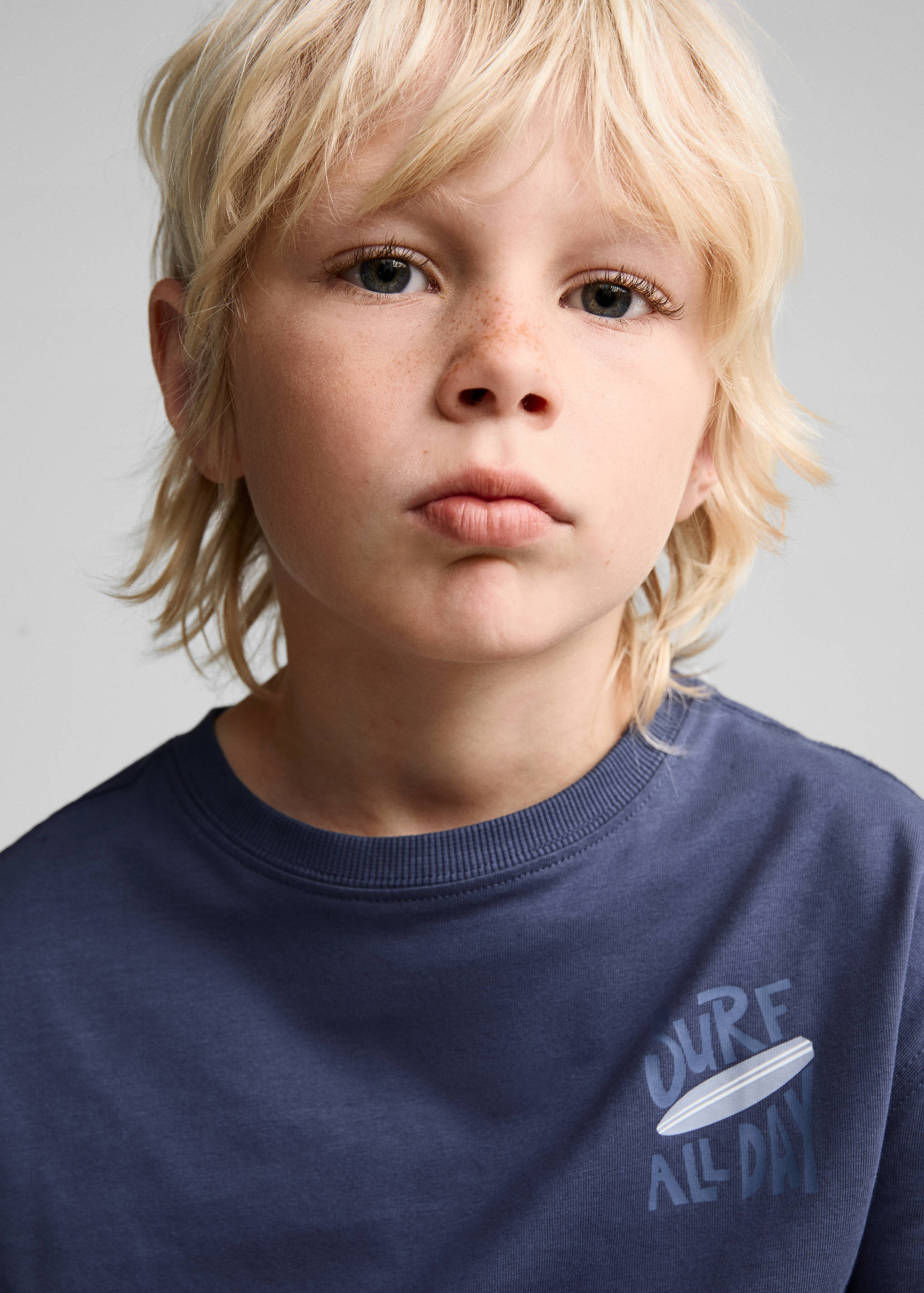 Surf printed t-shirt - Details of the article 1
