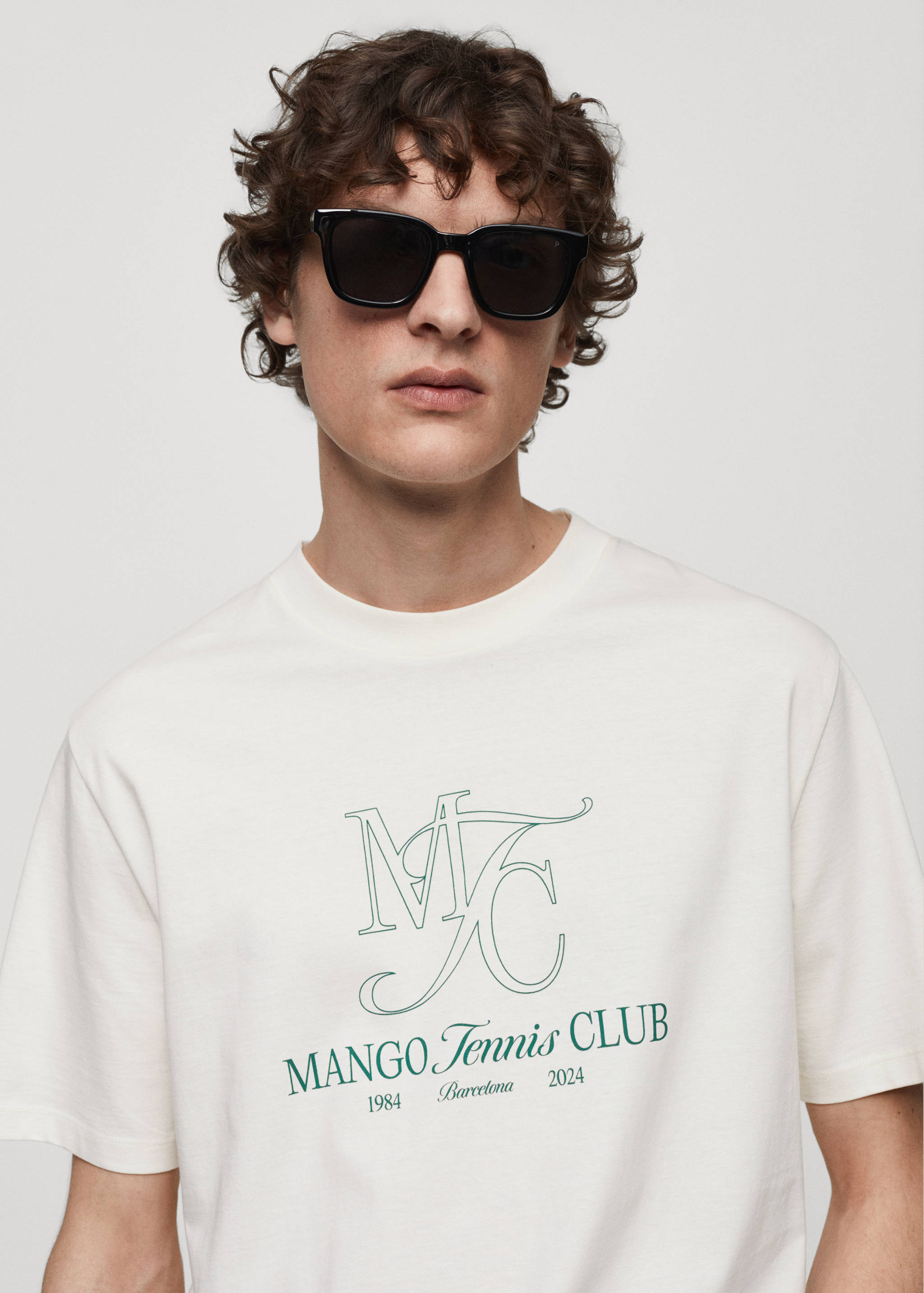 T-shirt de 100% algodão estampada - Pormenor do artigo 1