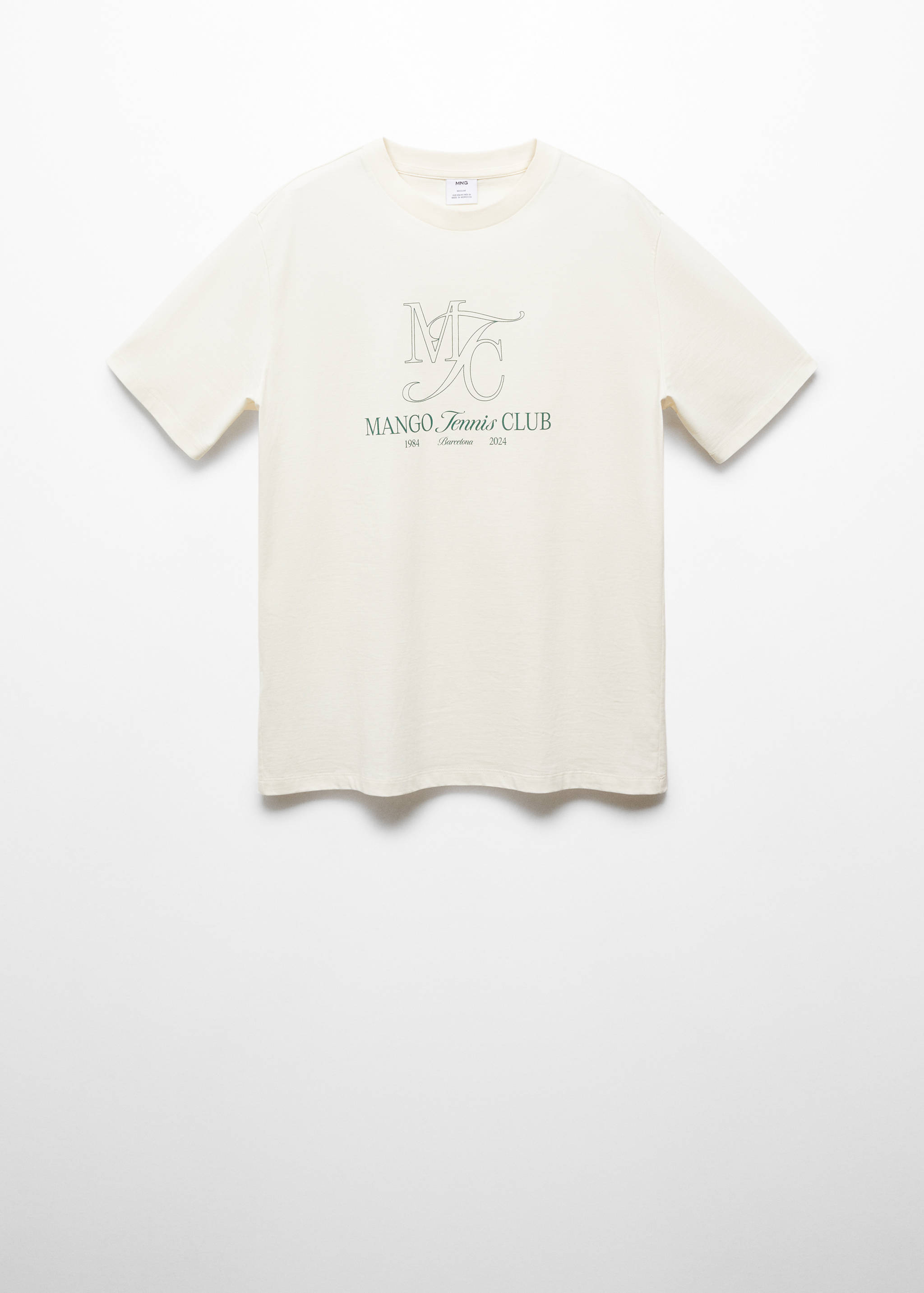 T-shirt de 100% algodão estampada - Artigo sem modelo